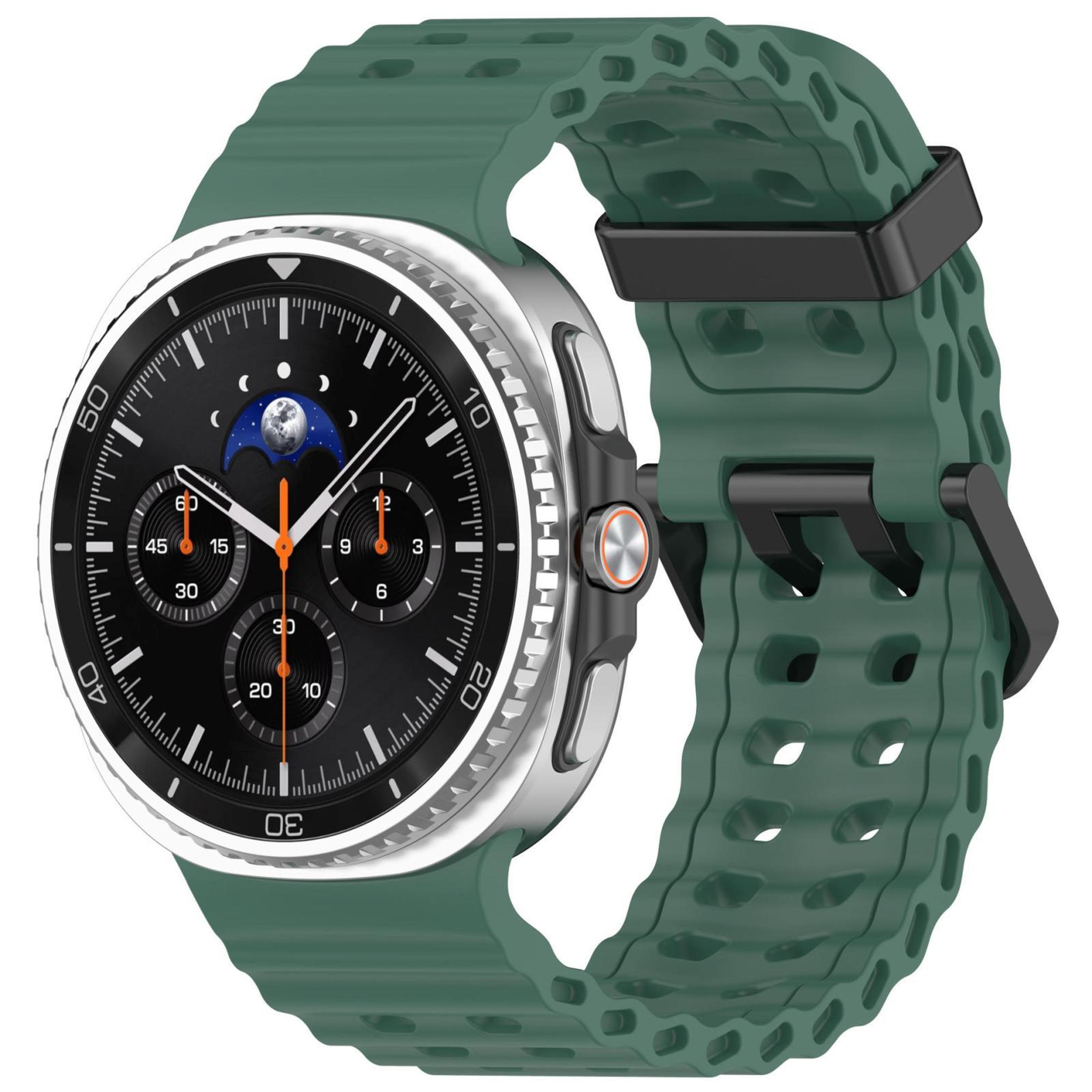 xdfind samsung galaxy watch 8 band soft silicone watch band for galaxy watch 8 classic with dual row vent holes