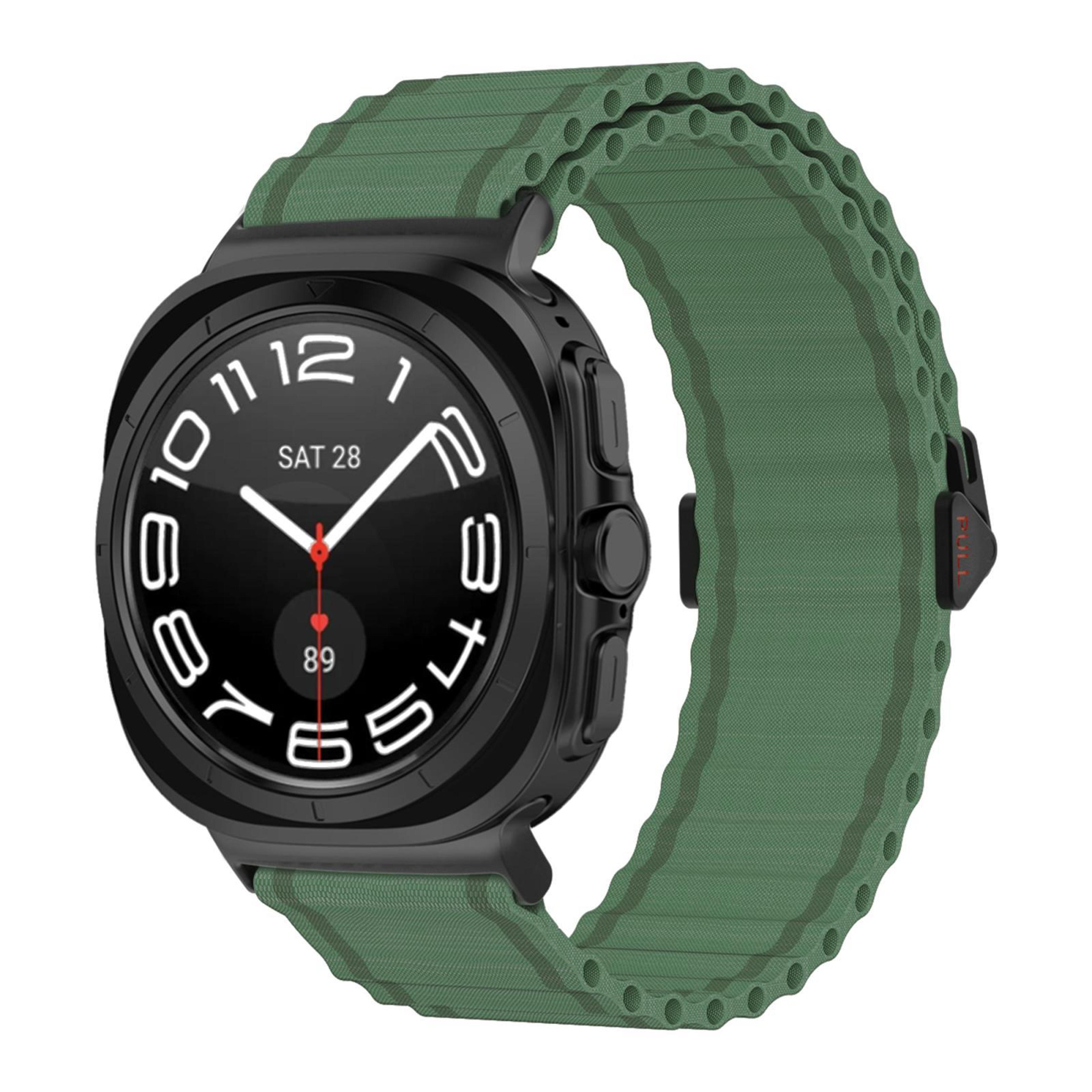 samsung galaxy watch ultra 47mm ocean loop watch band braided nylon watch strap
