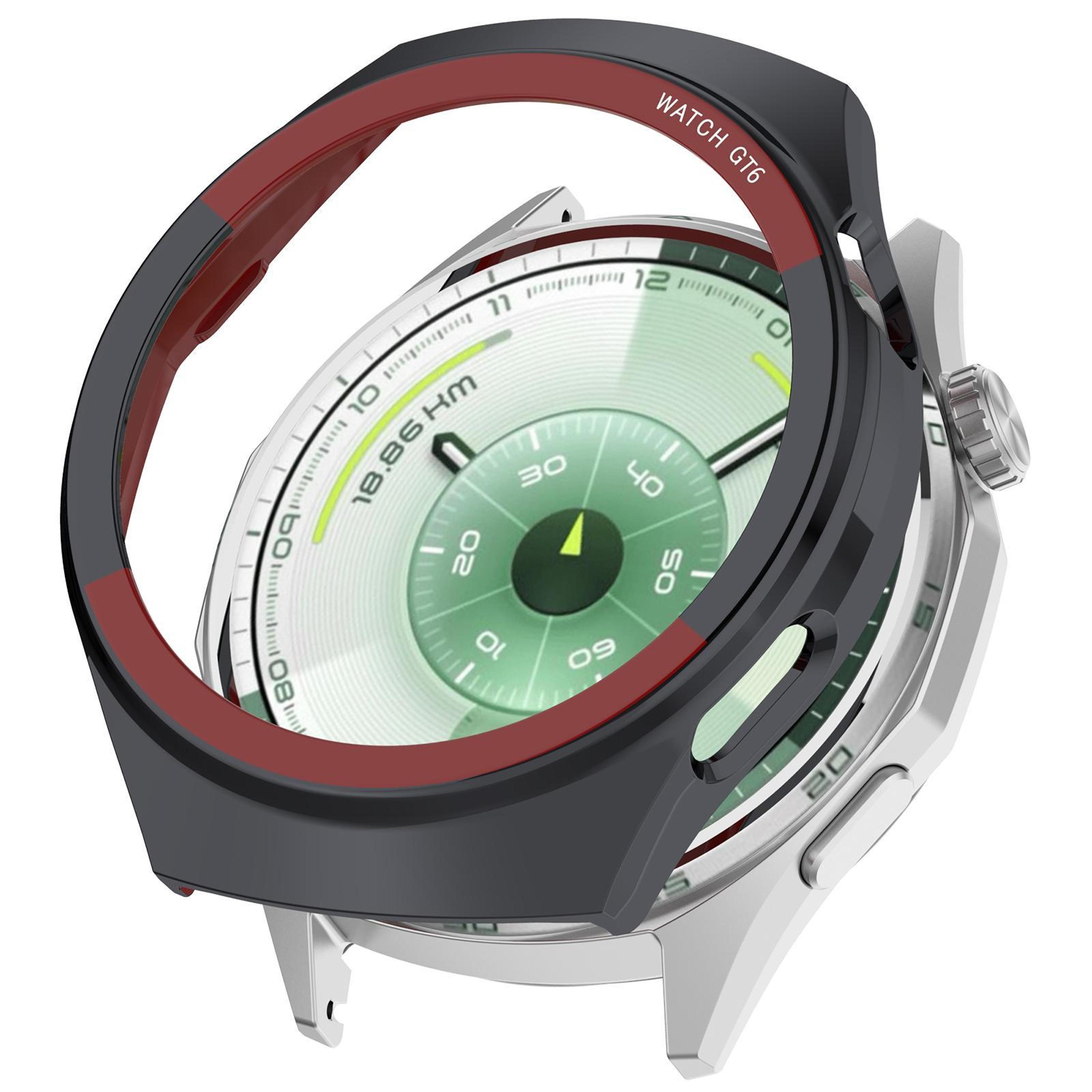 huawei watch gt 6 46mm pc watch protective cover space edition hollow protective case