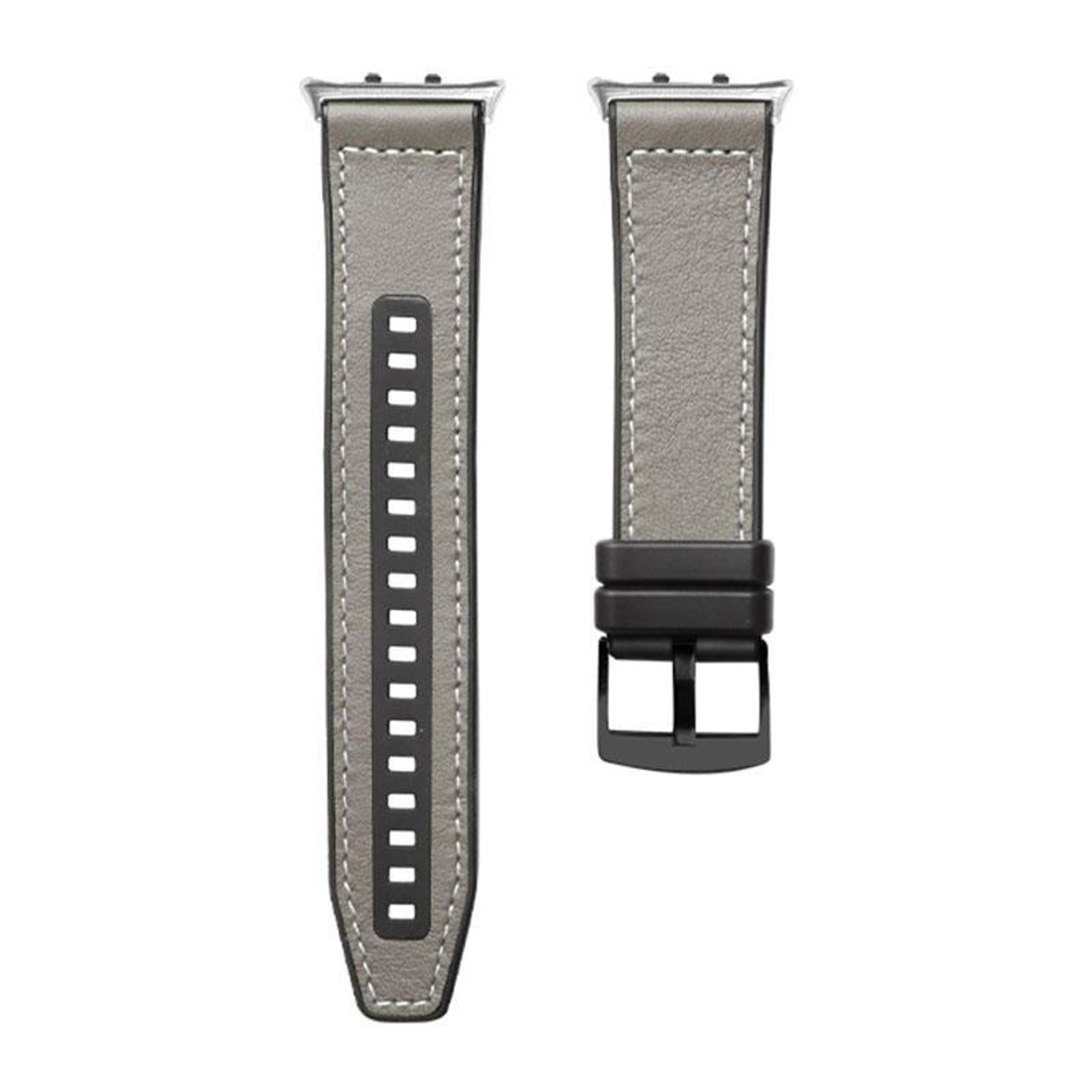 honor watch 5 hybrid leather watch band premium silicone watch strap replacement