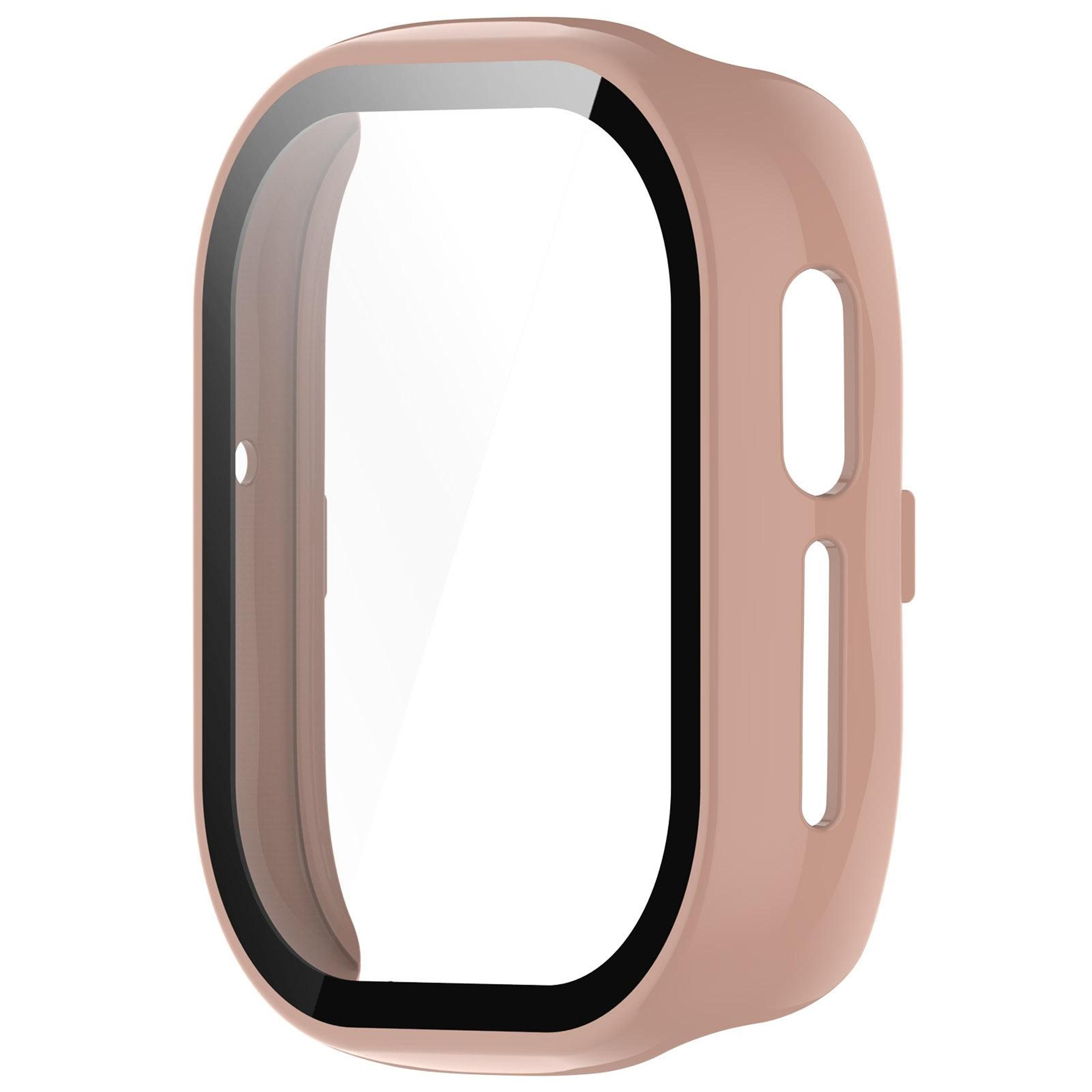 honor watch 4 pc watch case with tempered glass screen protector full coverage protective cover