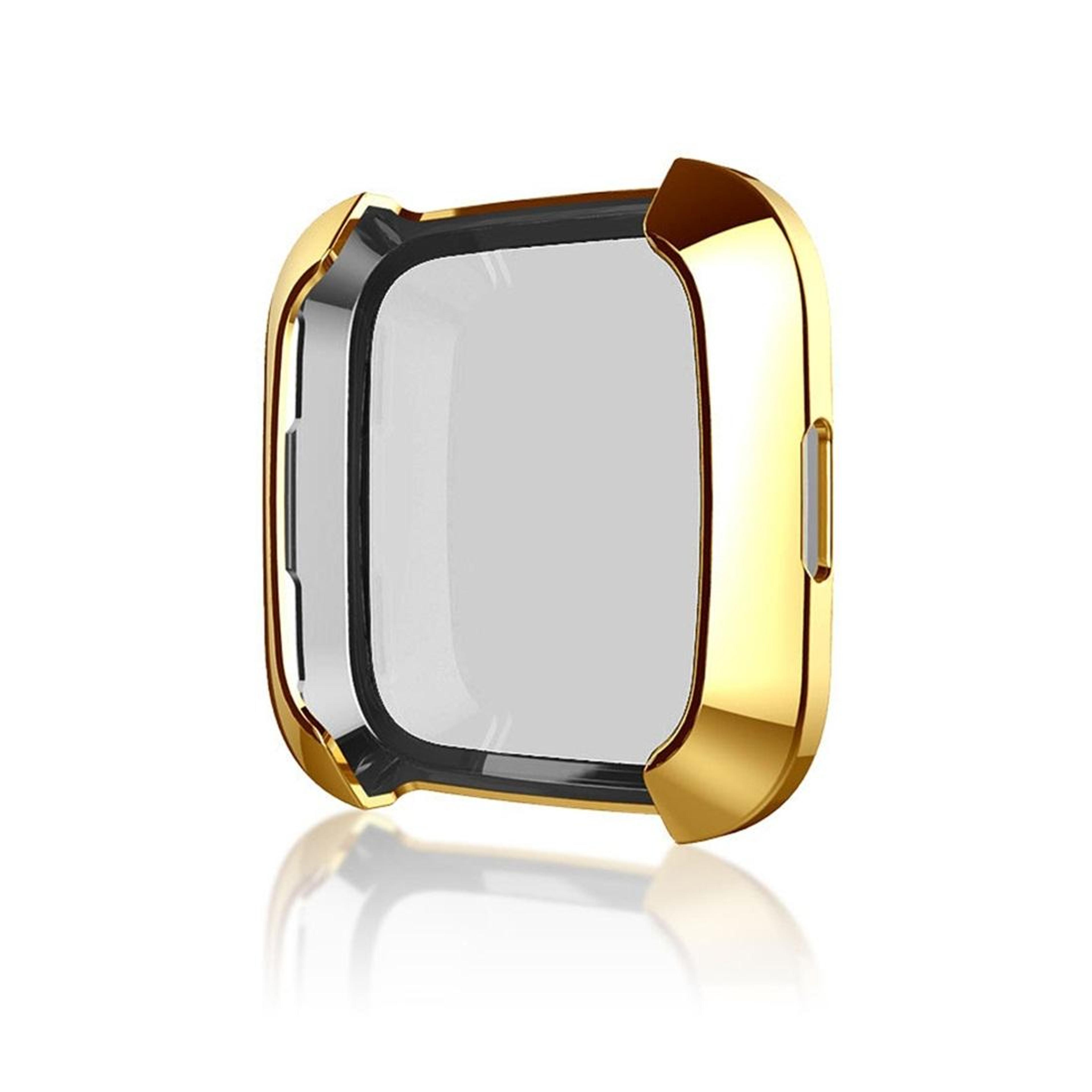 fitbit versa tpu protective case soft shockproof watch cover scratch resistant bumper