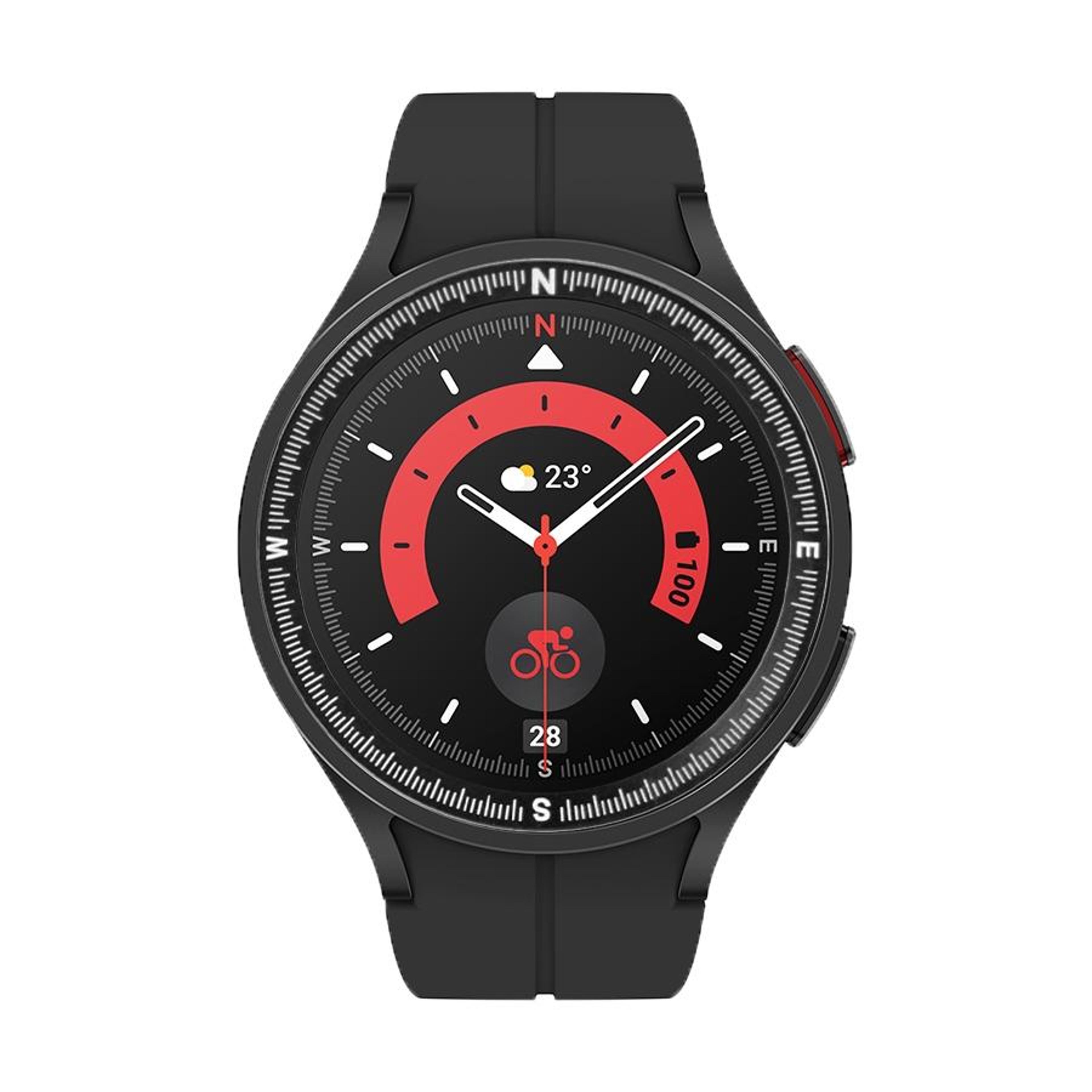 samsung galaxy watch 5 pro metal bezel ring compass scale watch bezel protector