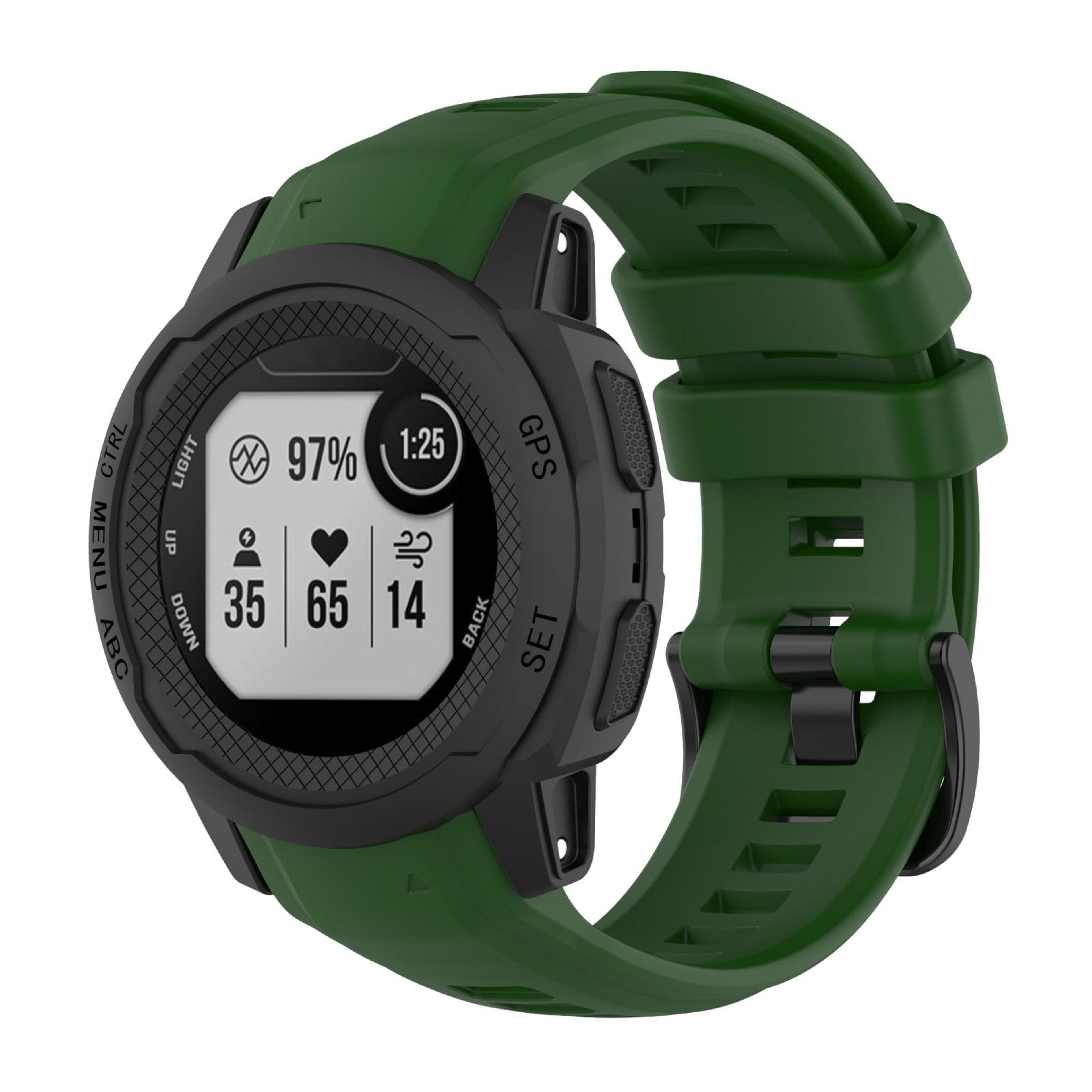 garmin instinct 2s silicone watch band soft sports replacement strap