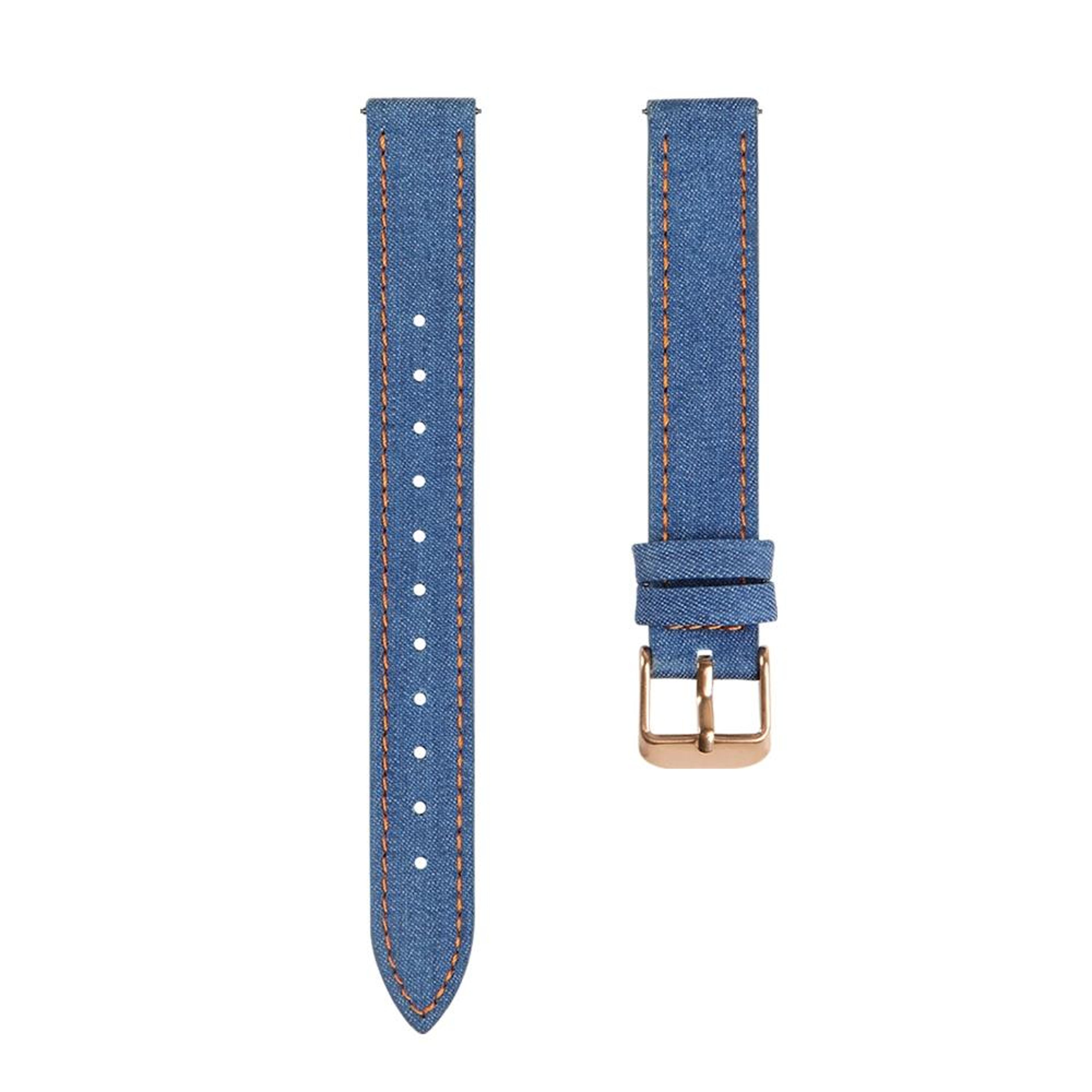 garmin lily 2 linen watch band 14mm leather watch strap soft fabric replacement band