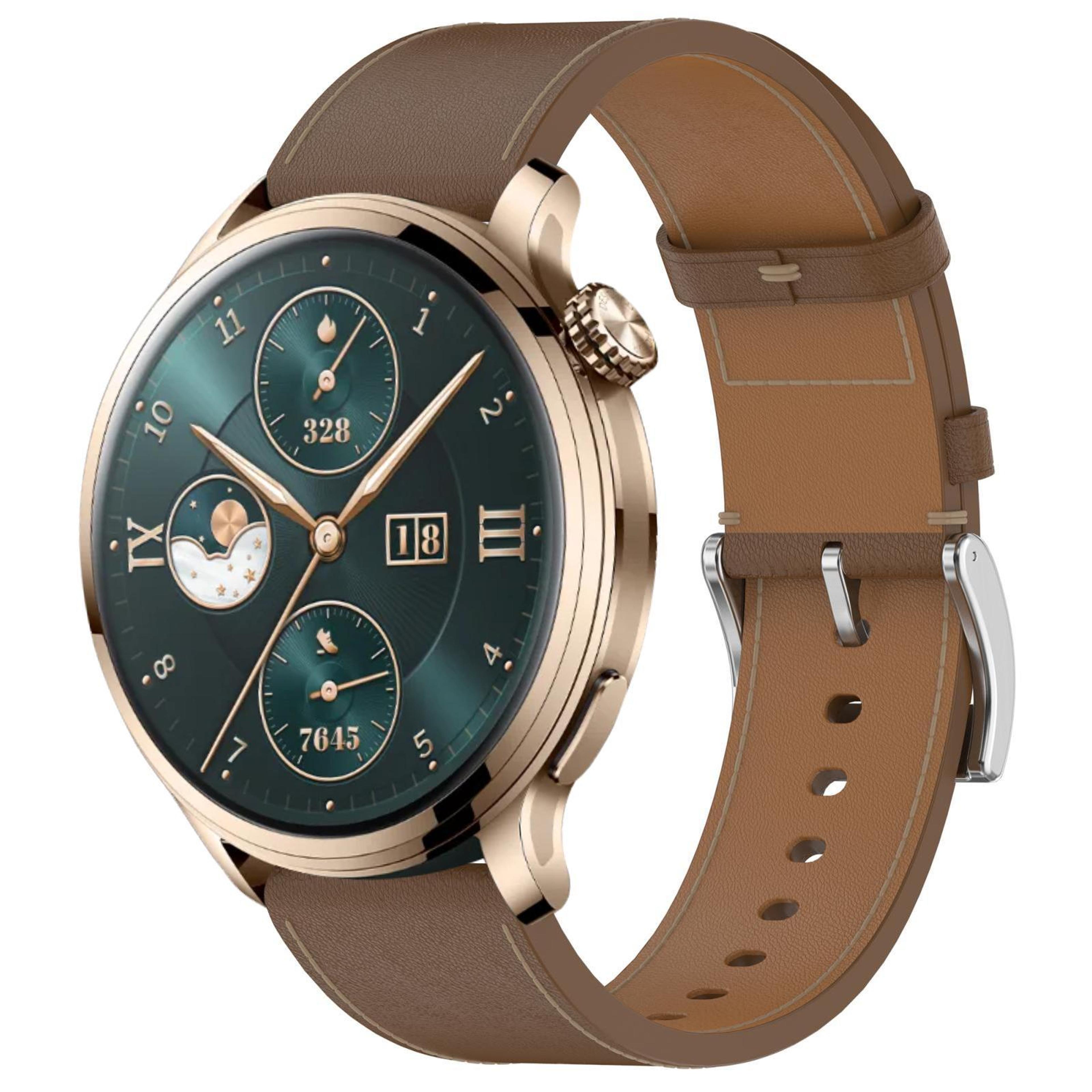honor watch 4 pro 22mm leather watch band soft quick release replacement strap
