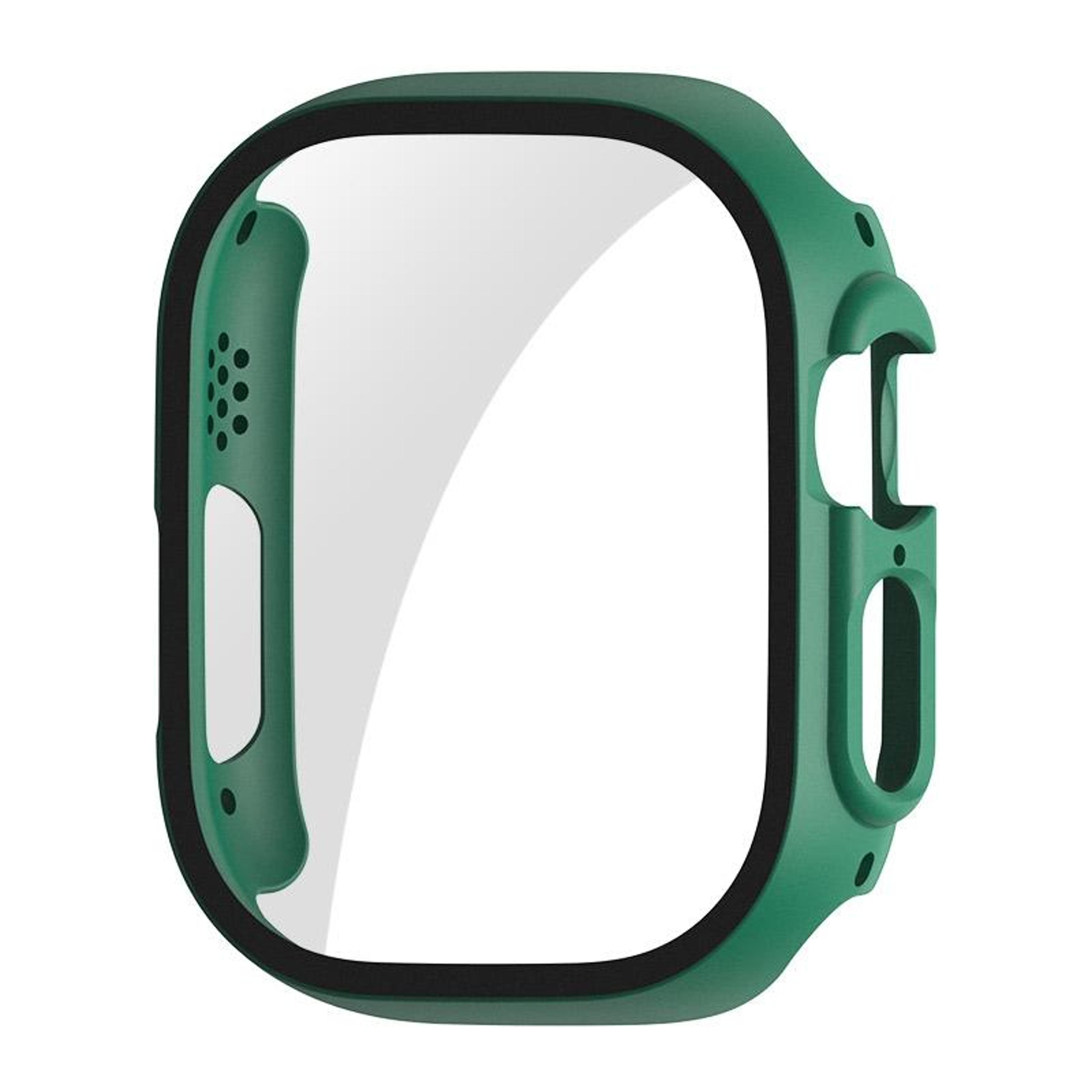 enkay apple watch ultra 3 2 1 49mm protective case with 9h tempered glass screen protector