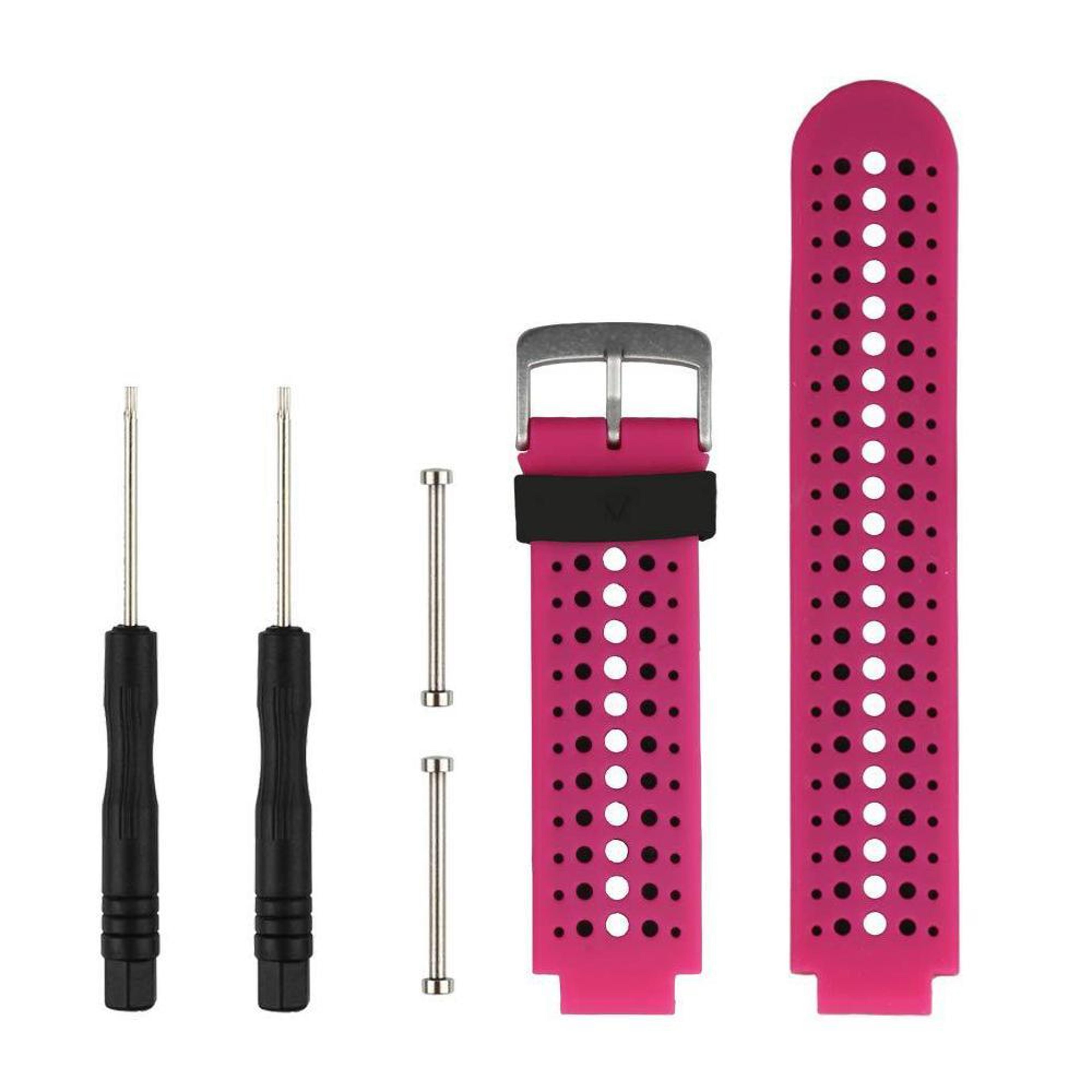 xdfind garmin forerunner silicone watch band two color replacement strap with tool
