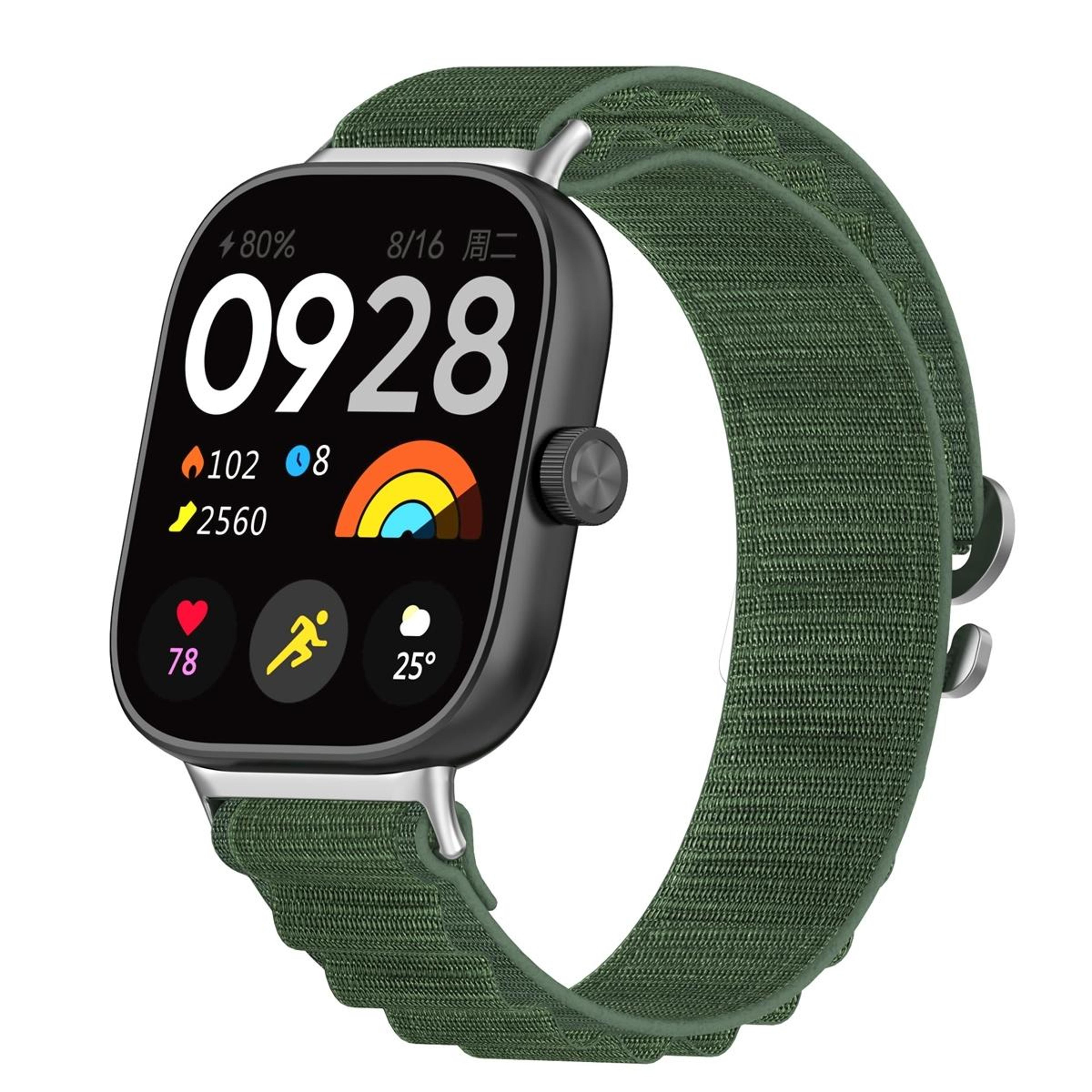 xiaomi band 10 pro redmi watch 6 5 nylon watch band adjustable sport loop strap