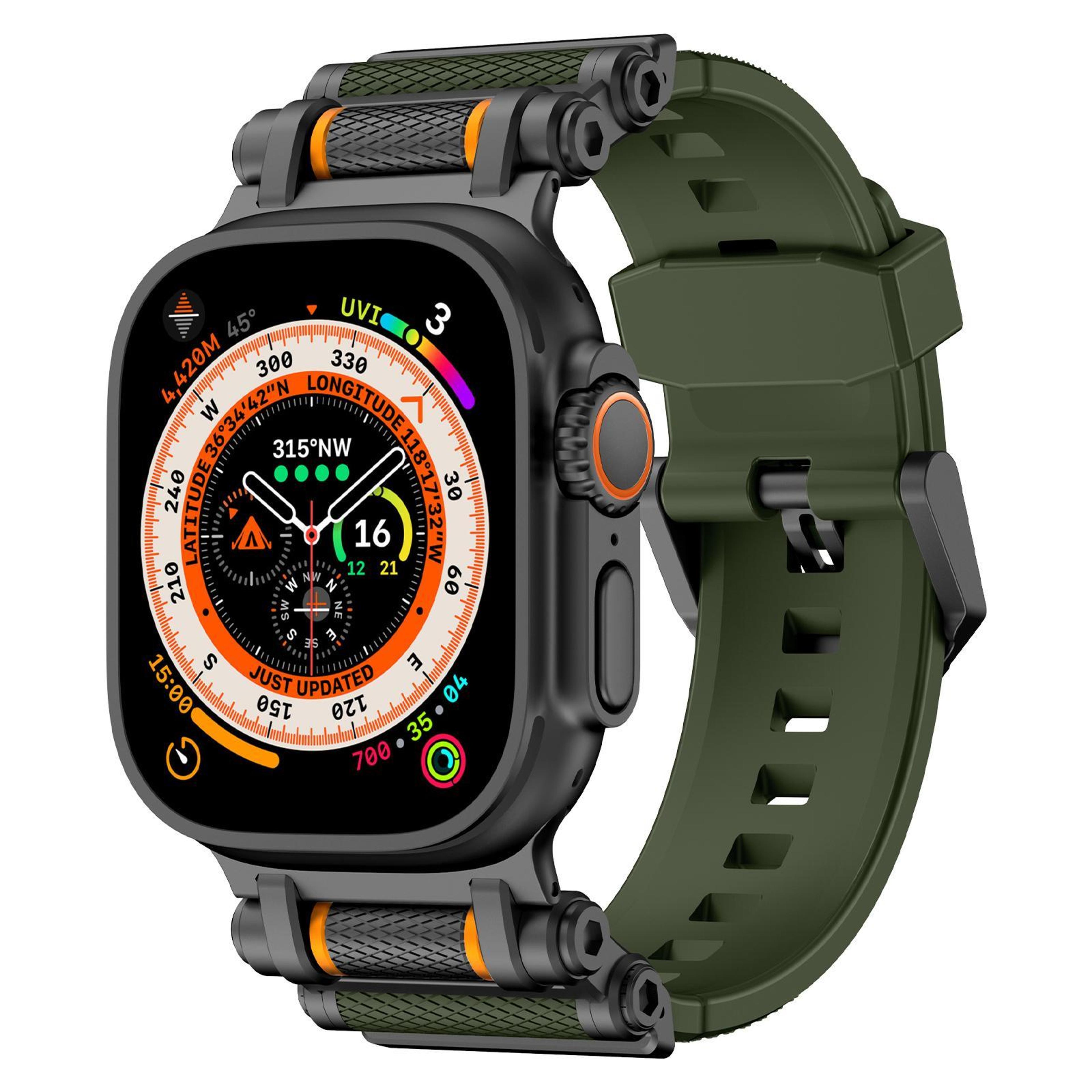 apple watch armor gear silicone watch band sport replacement strap