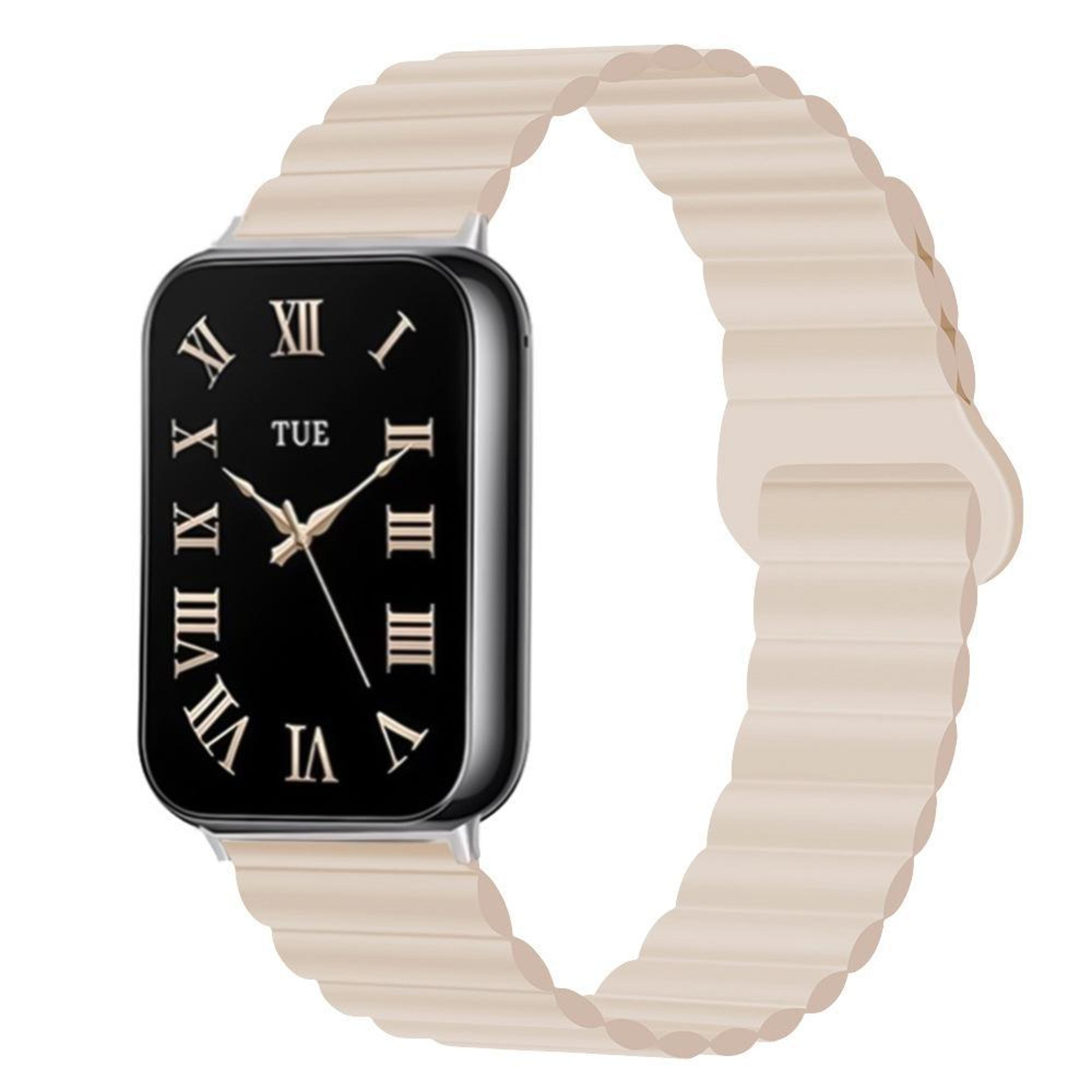 xiaomi band 10 pro redmi watch 6 5 magnetic silicone watch band with reverse buckle