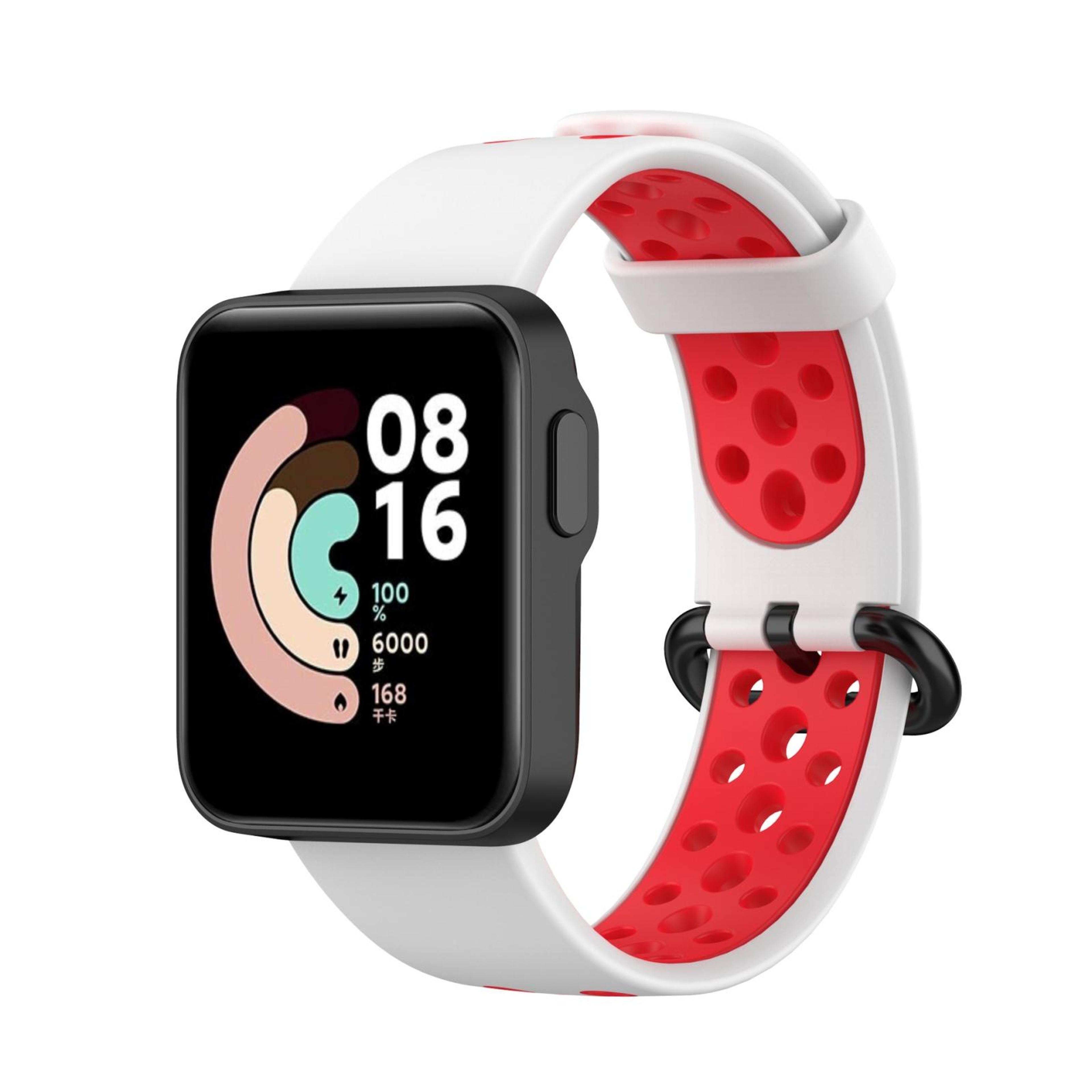 xiaomi redmi watch 2 silicone watch band two color soft replacement strap
