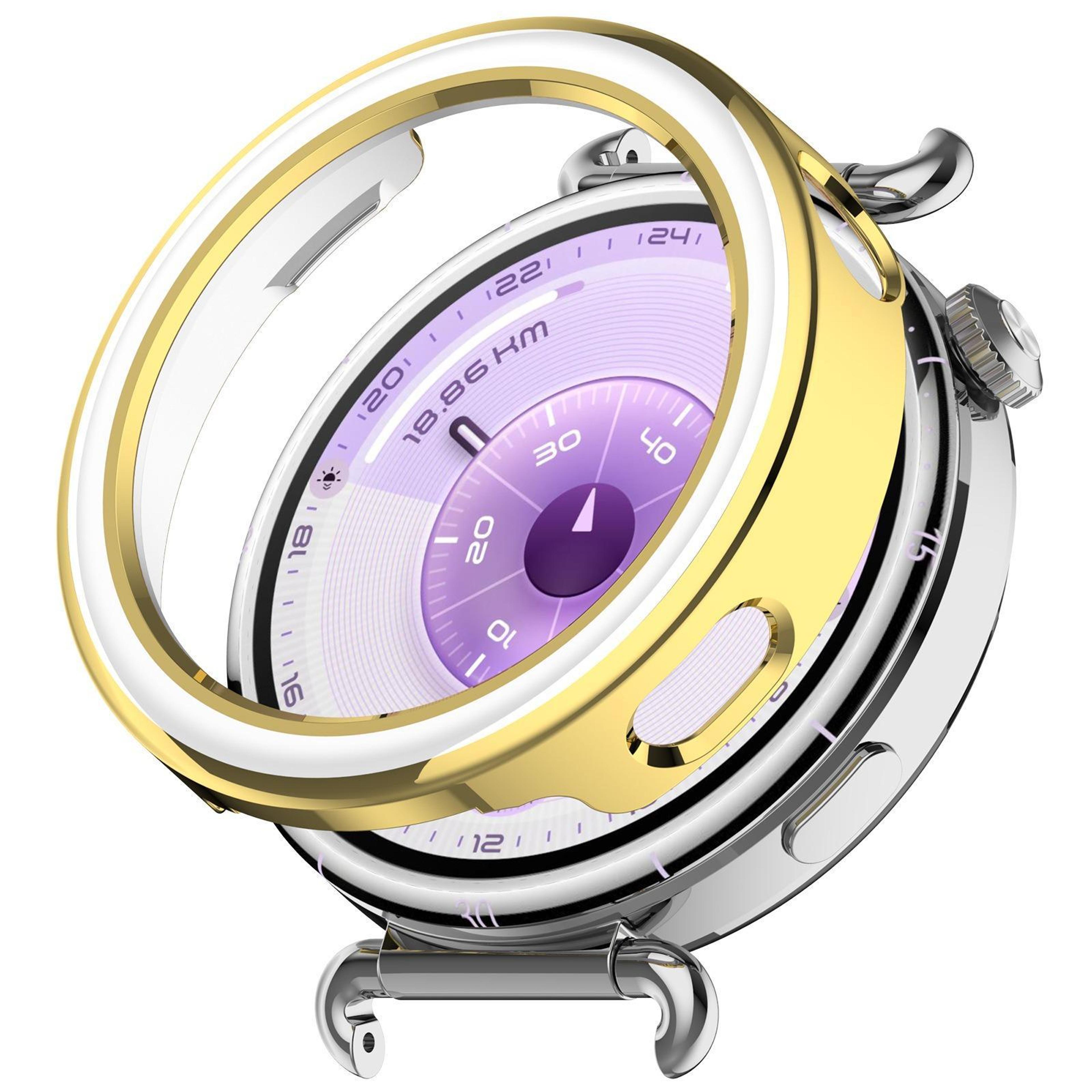 huawei watch gt 6 41mm protective cover lightweight pc watch case half coverage hollow shell