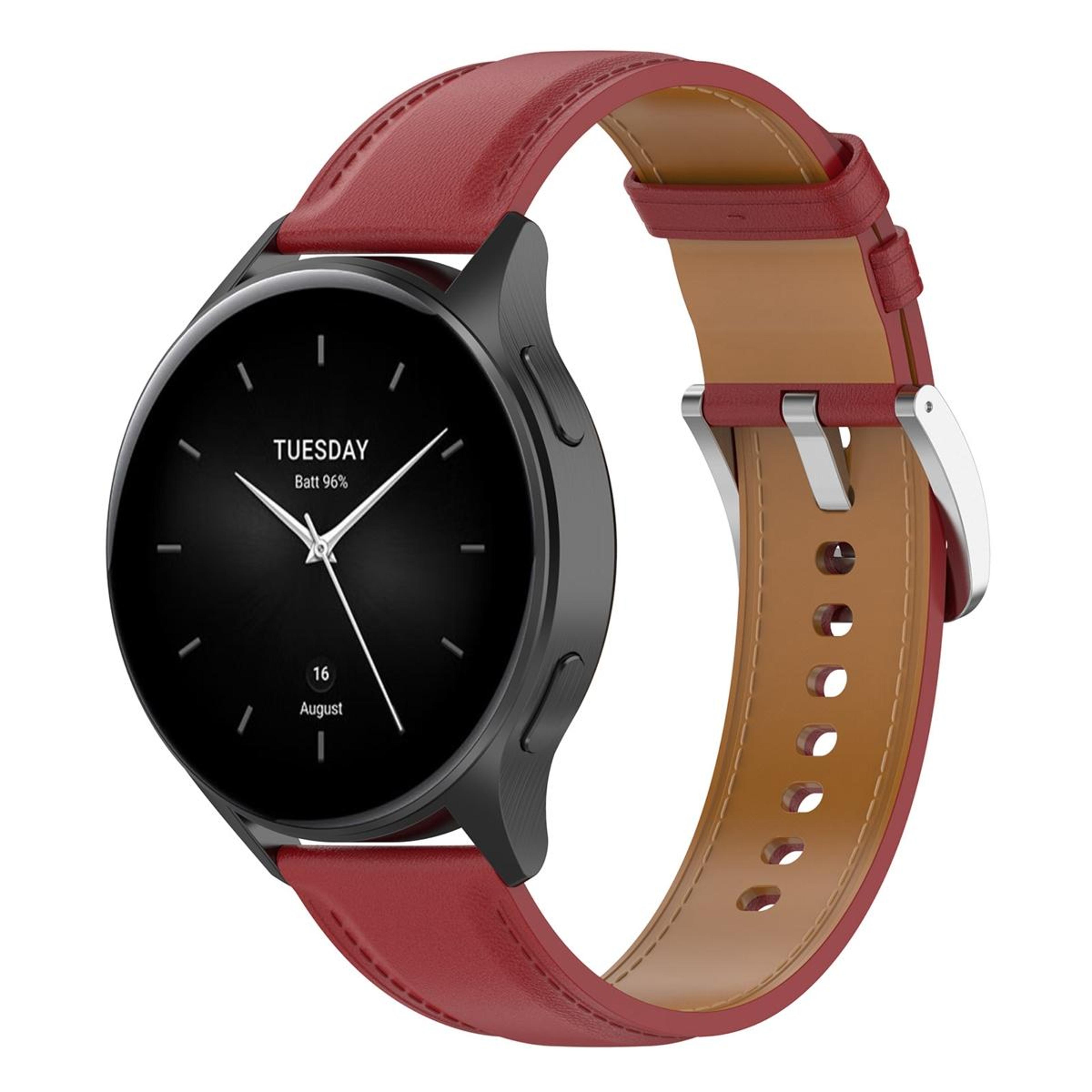 22mm genuine leather watch band for huawei watch buds xiaomi watch s2 samsung galaxy watch amazfit garmin
