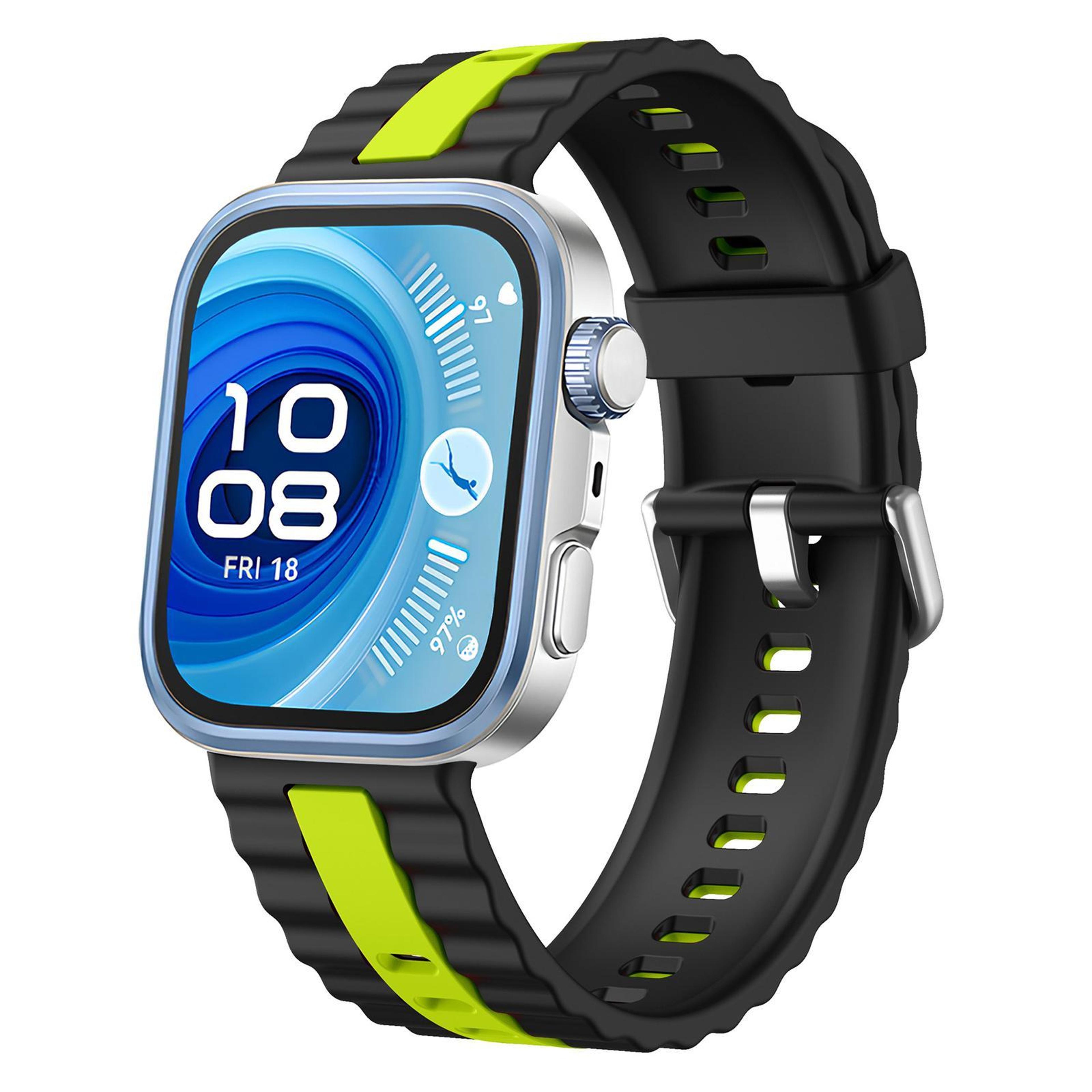 huawei watch fit 5 fit 5 pro fit 4 pro silicone watch band two color sport replacement strap
