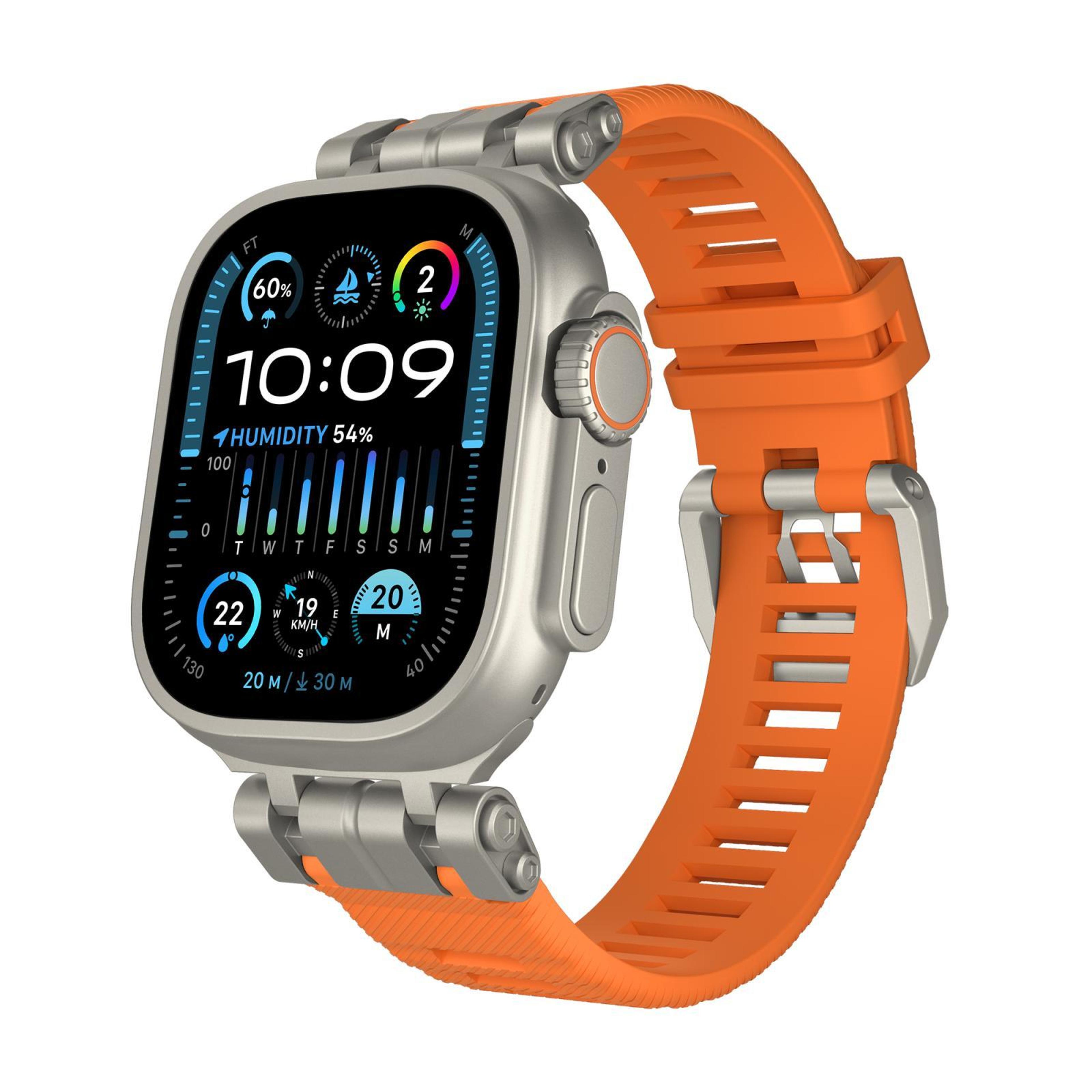 apple watch tpu watch band h016 functional series twill texture strap