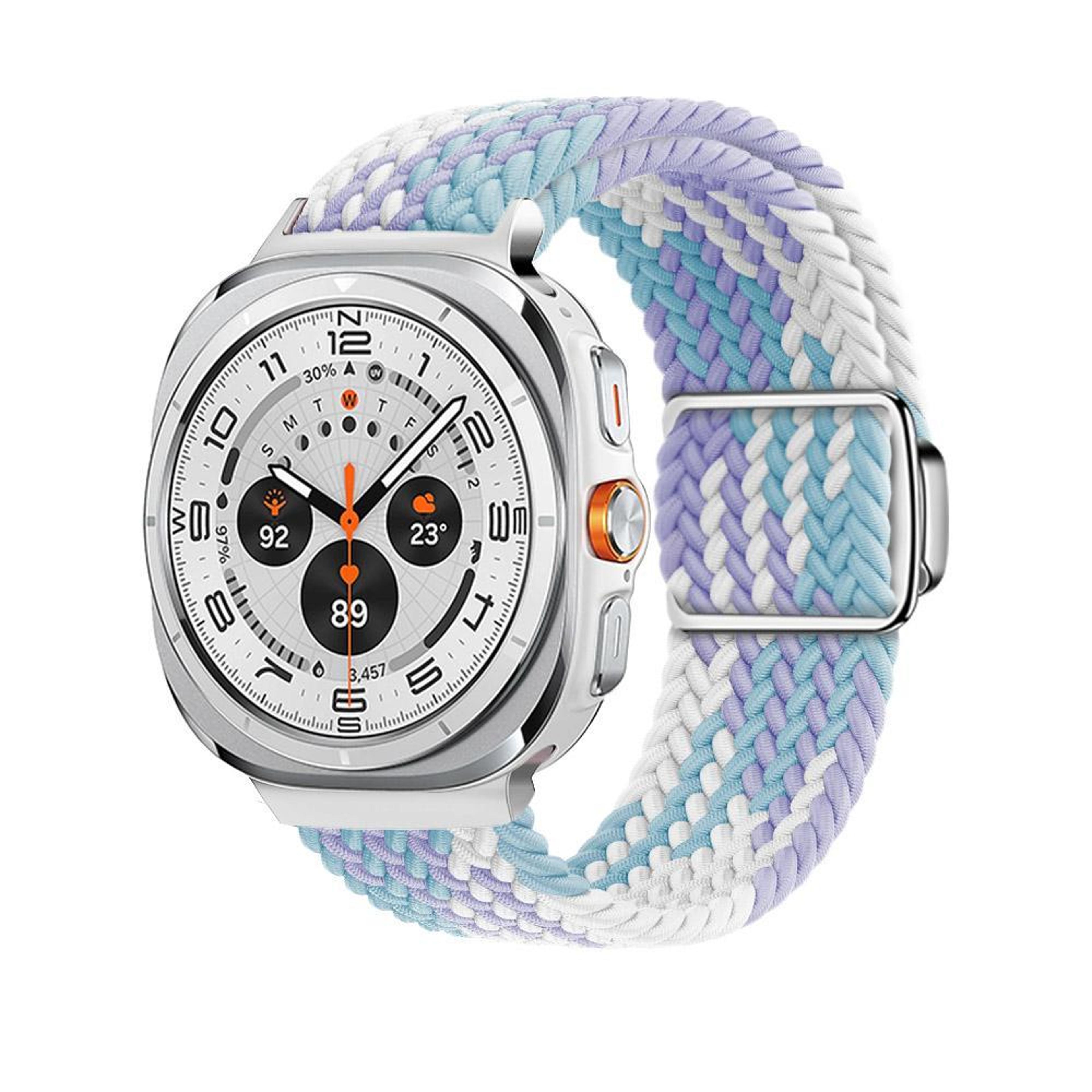 kalebol samsung galaxy watch ultra band braided magnetic loop strap for galaxy watch ultra 47mm ultra 2025