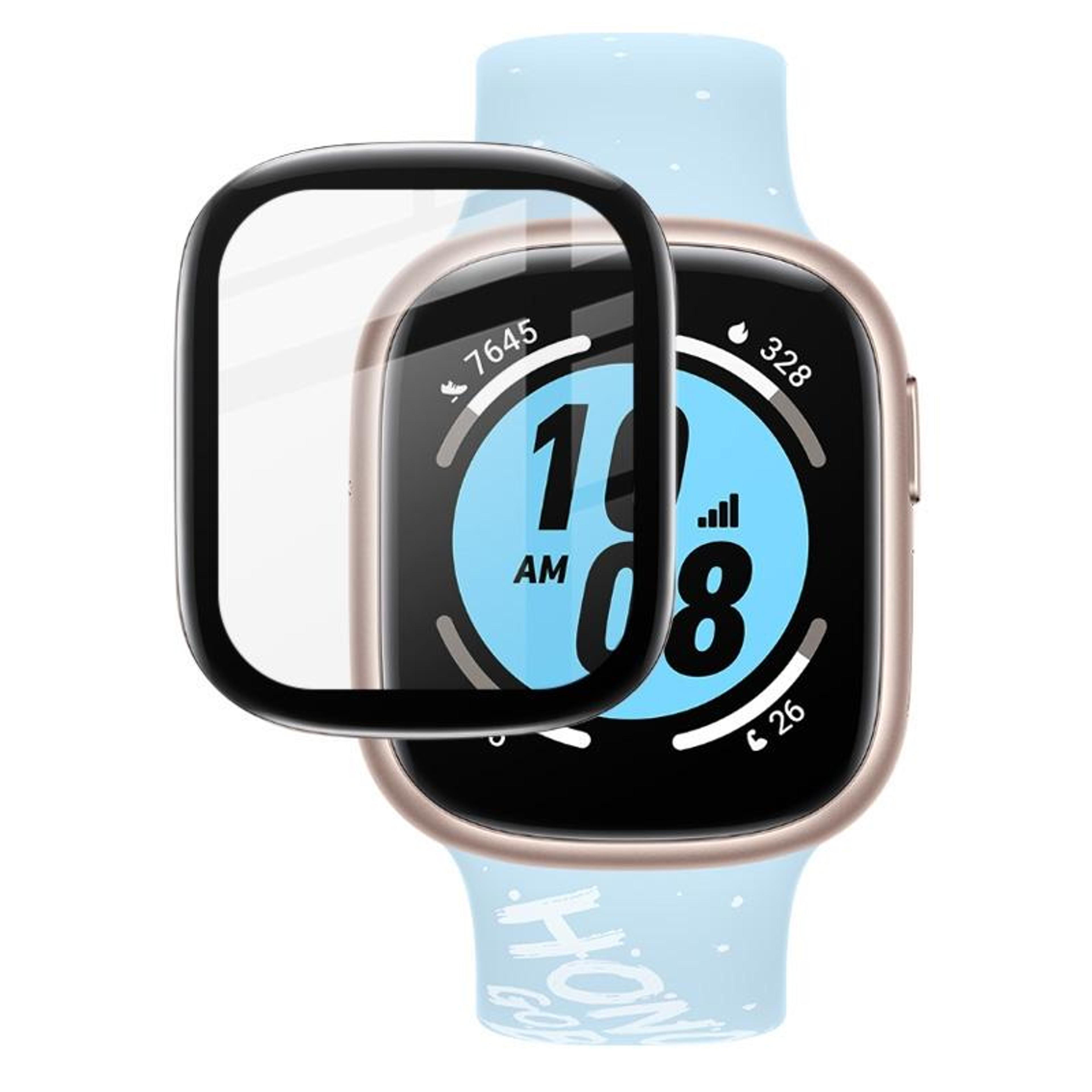 imak honor watch 4 screen protector hd plexiglass protective film scratch resistant