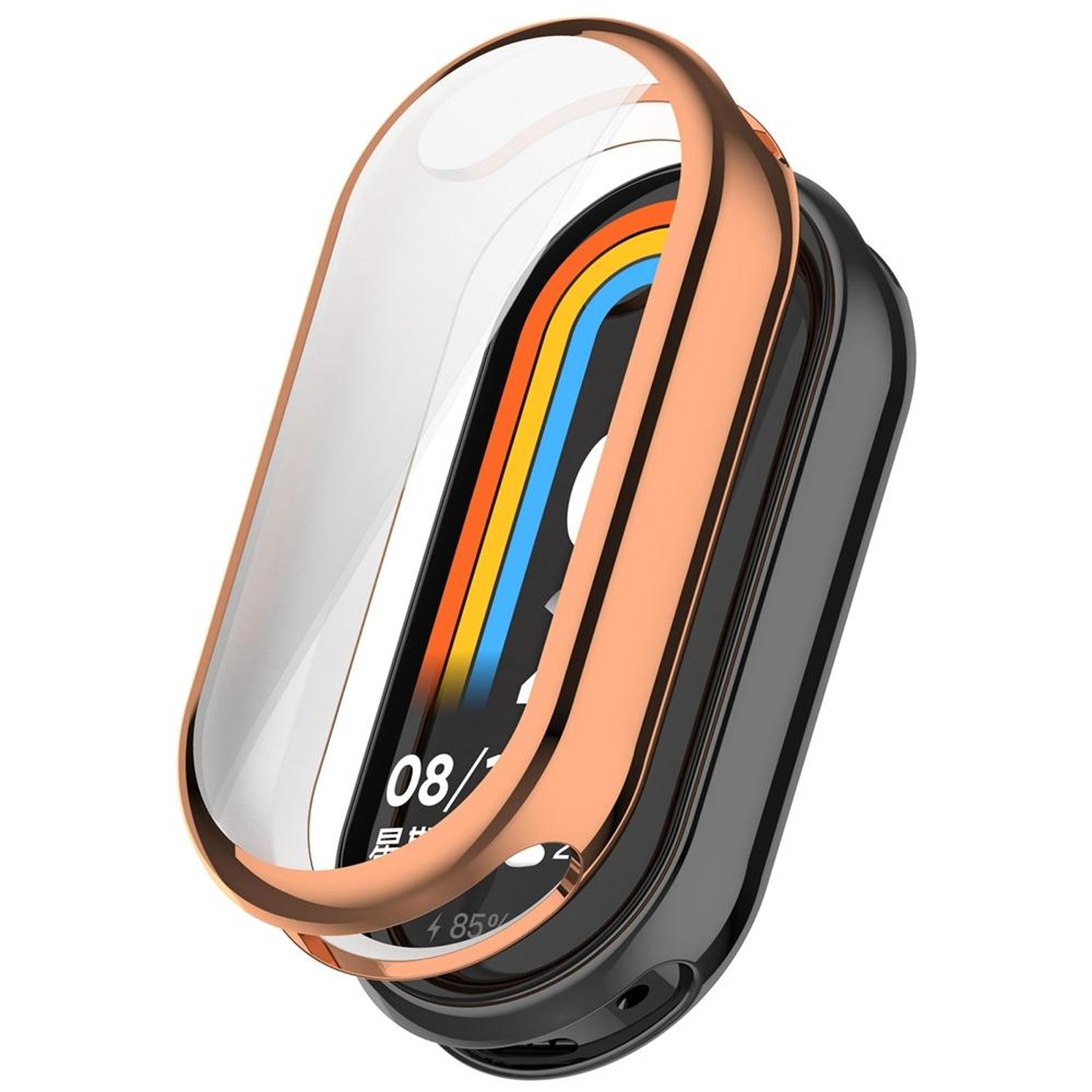 xiaomi mi band 8 9 ceramic 10 ceramic tpu watch case full coverage electroplated protective cover