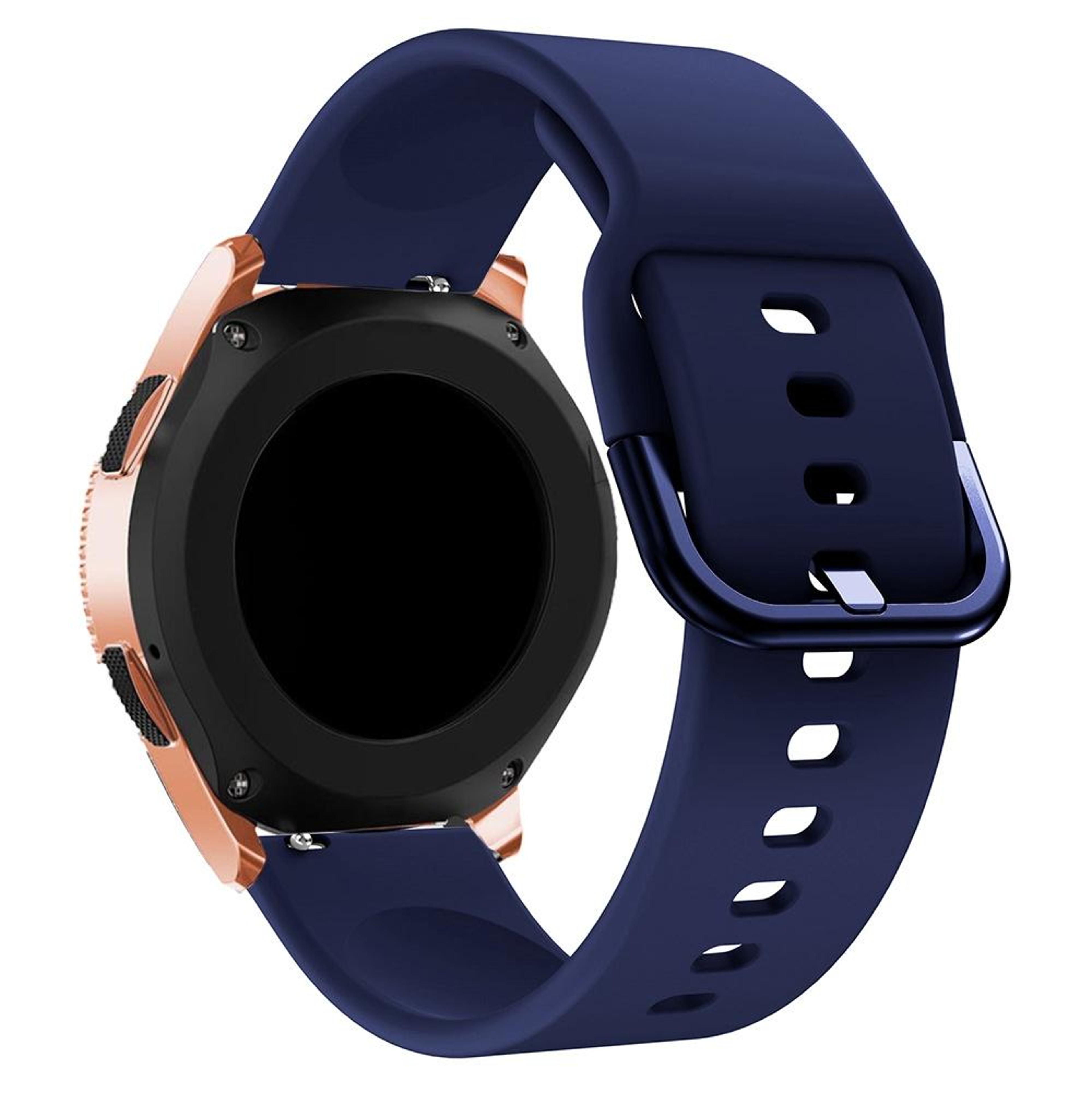 20mm silicone watch band for huawei watch gt2 42mm amazfit bip s color buckle replacement strap