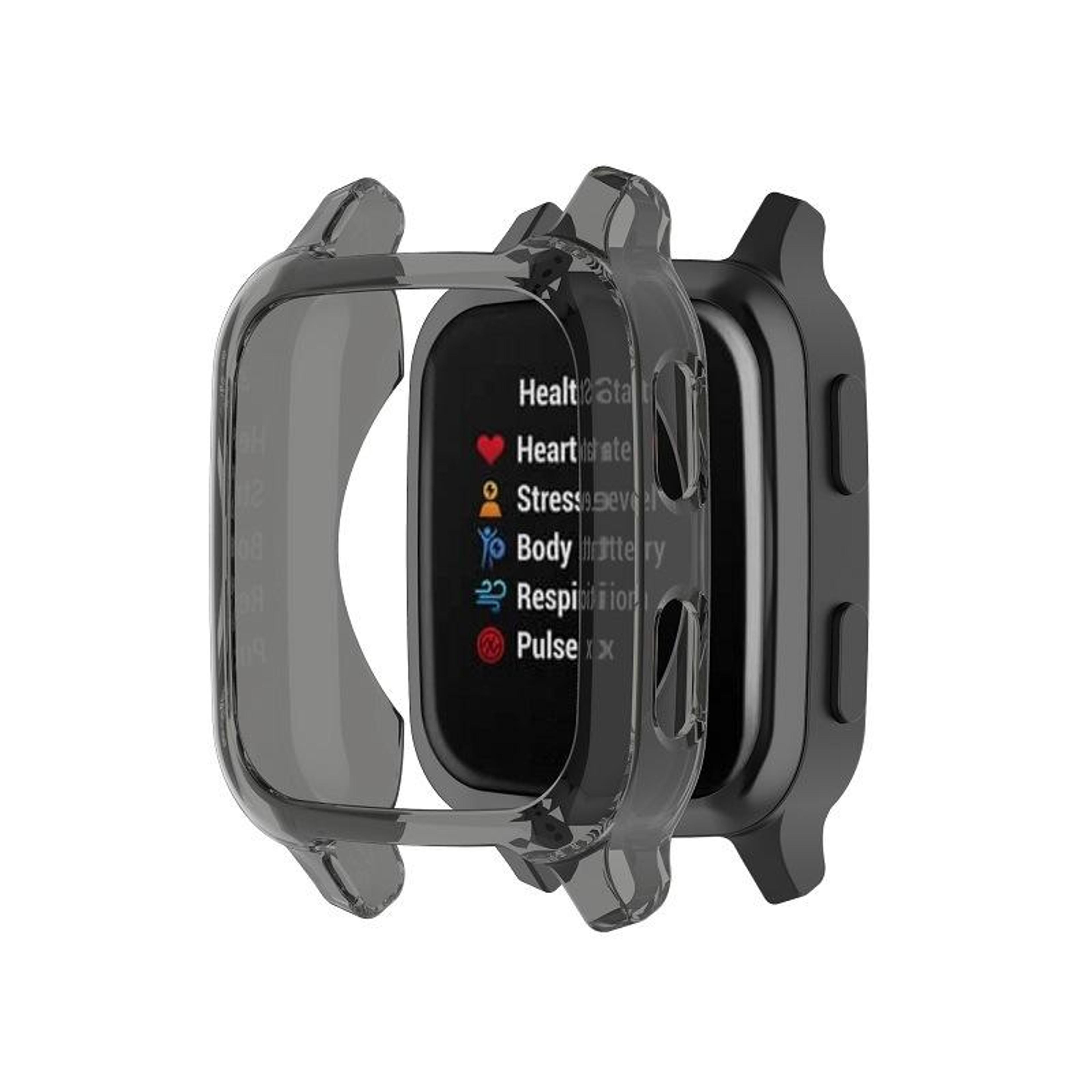 garmin venu sq 2 tpu watch case slim protective watch cover half cover
