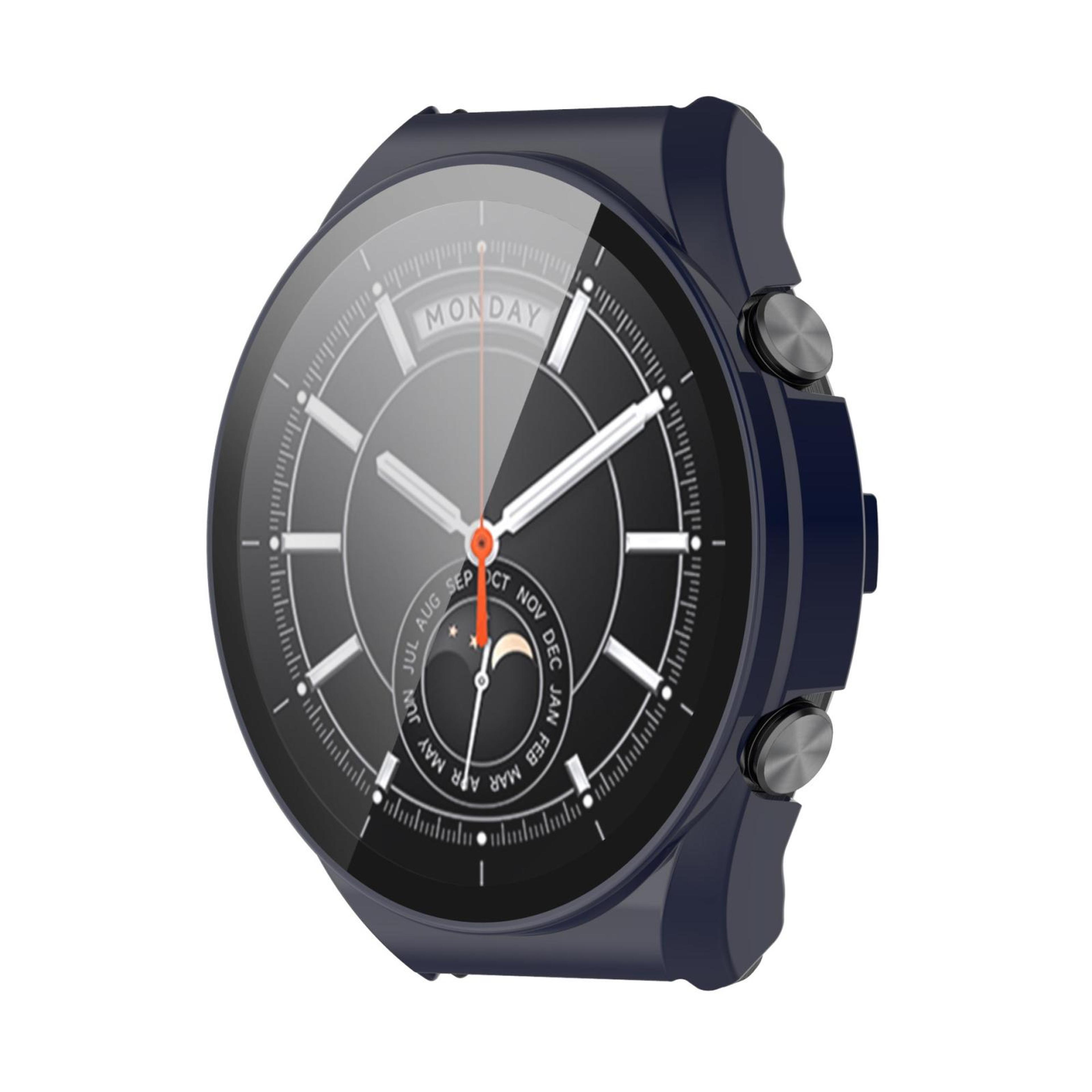 xiaomi watch s1 protective case with tempered glass screen protector full coverage pc cover