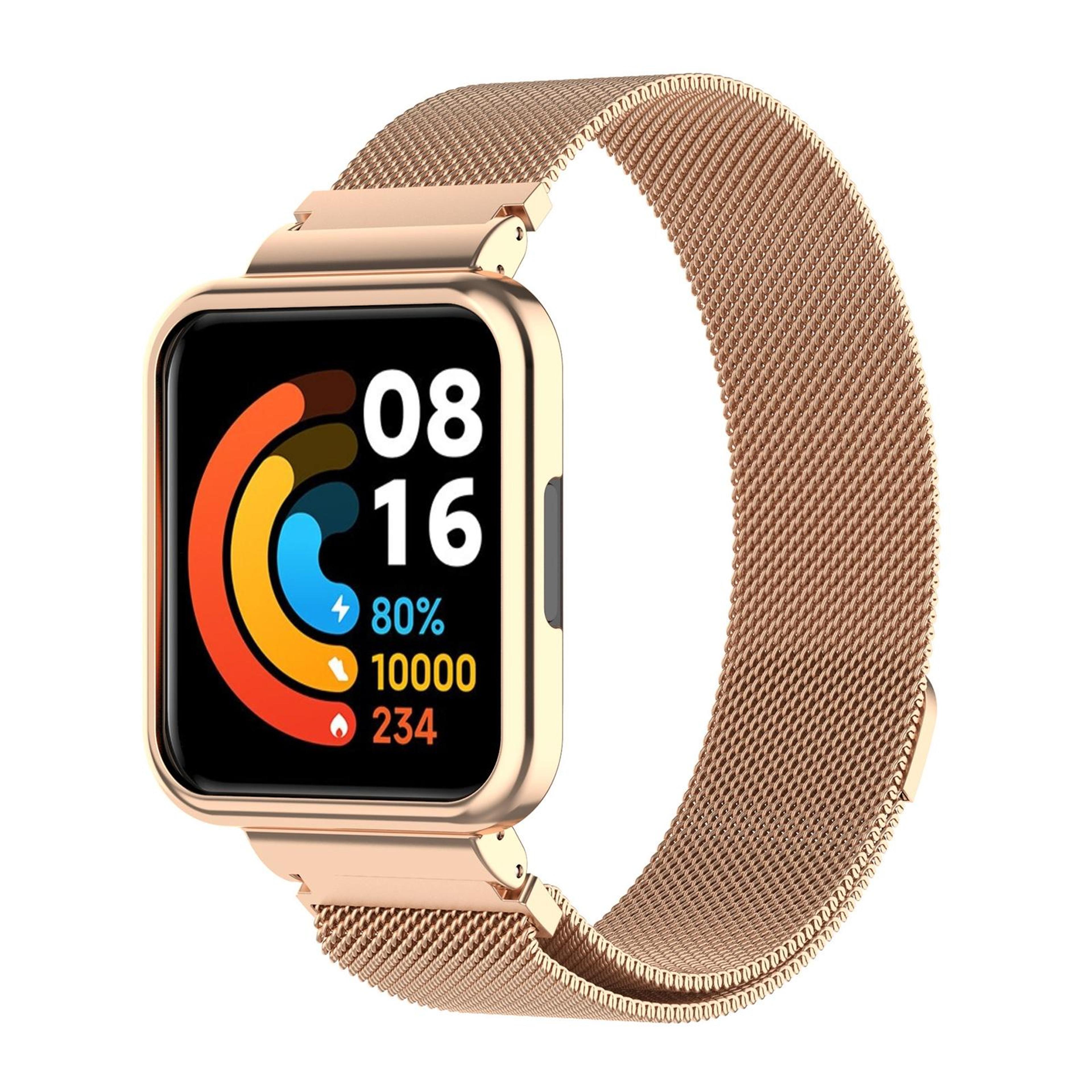 xiaomi redmi watch 2 lite milanese watch band stainless steel magnetic mesh replacement strap