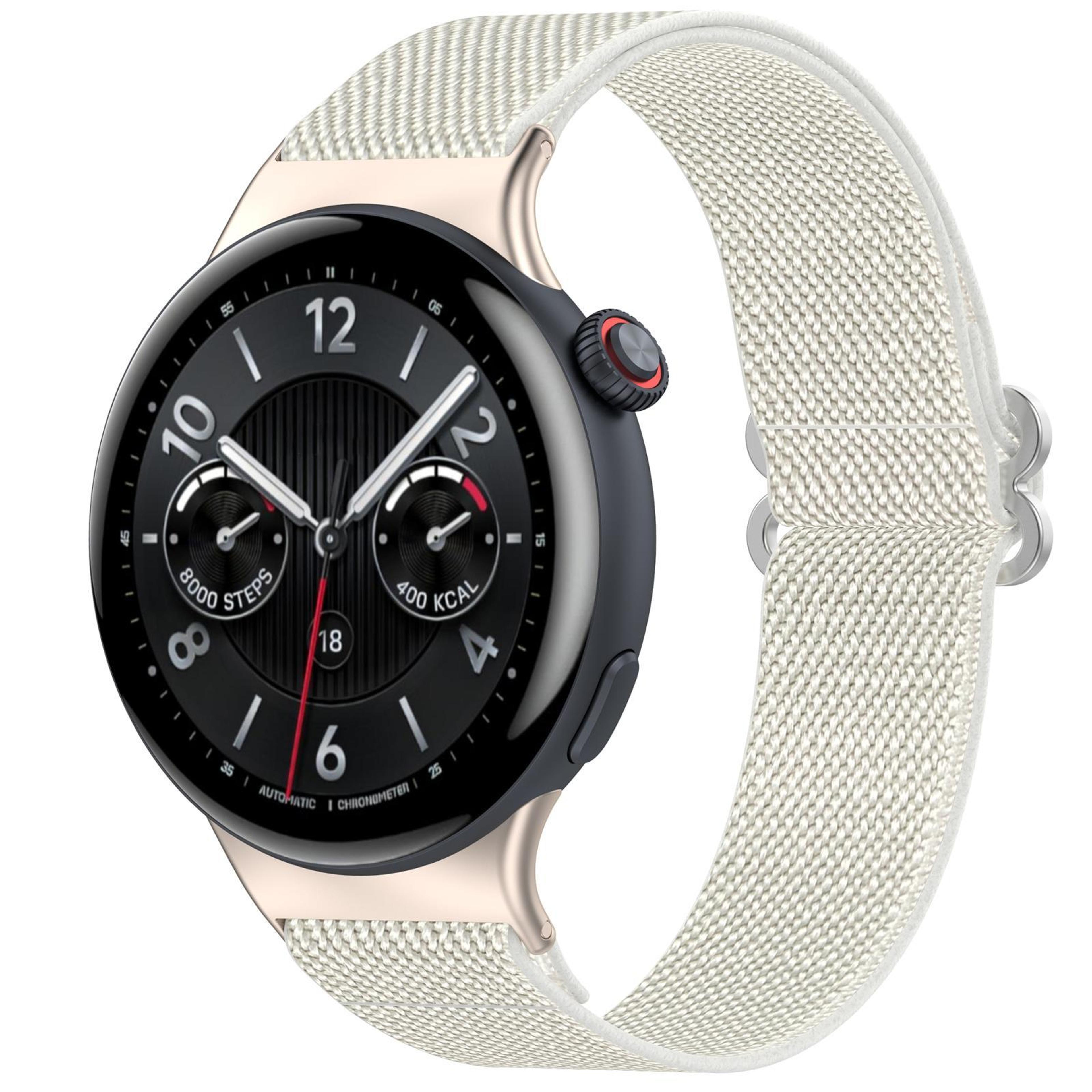 for vivo watch 5 iqoo watch 5 braided nylon watch band elastic replacement strap ethnic style