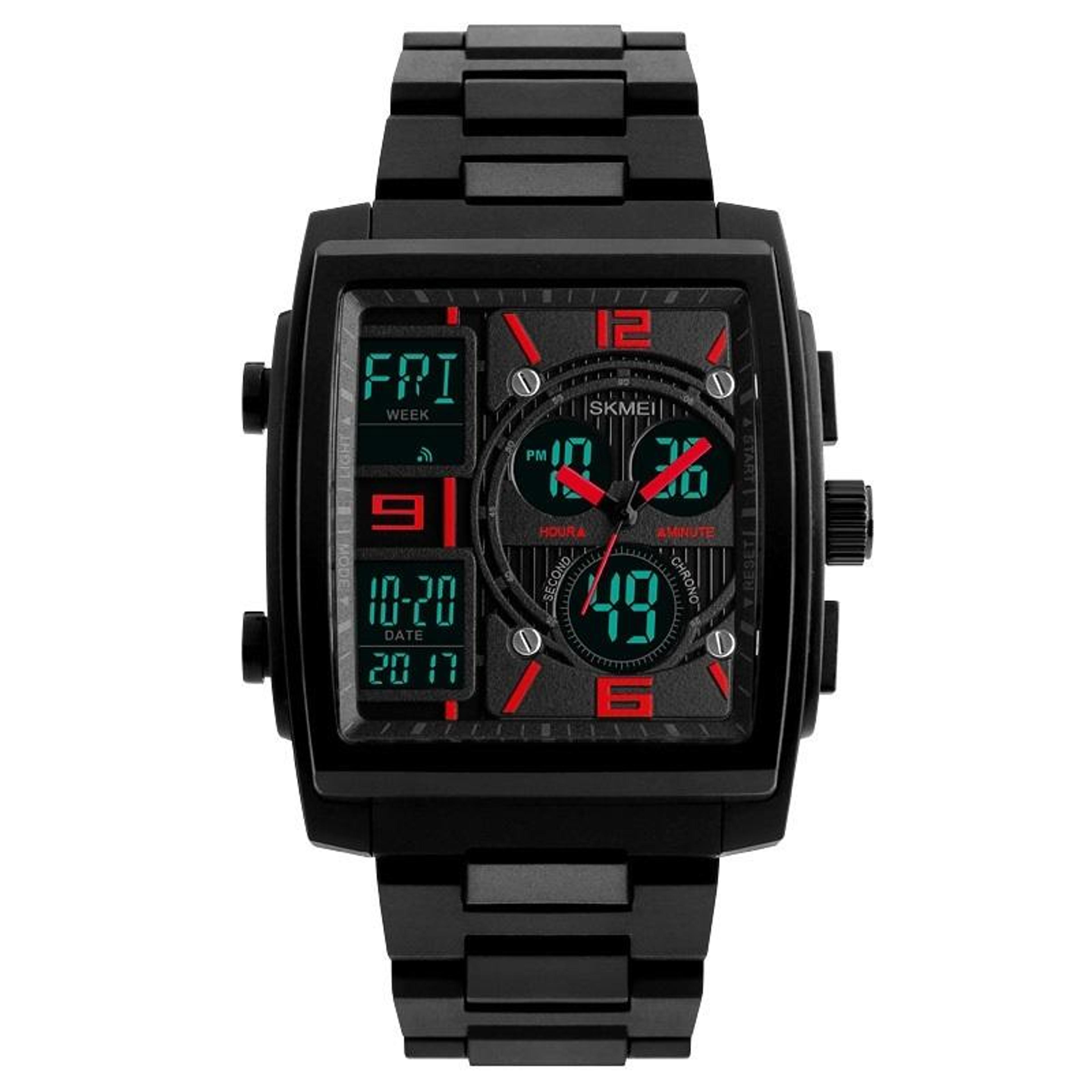 skmei 1274 digital sports watch mens waterproof watch analog digital outdoor wristwatch