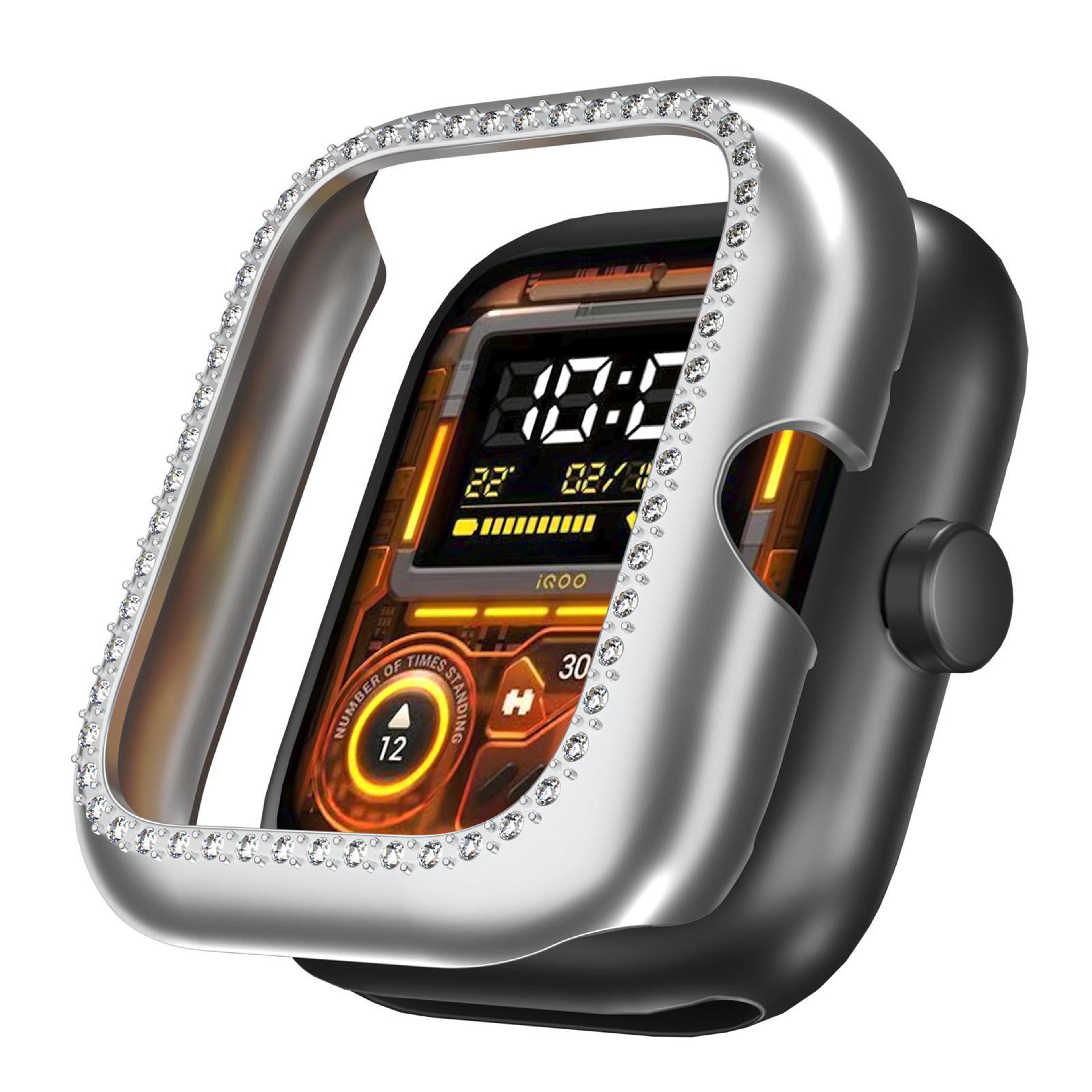 for vivo watch gt protective case diamond hollow pc watch case half coverage cover