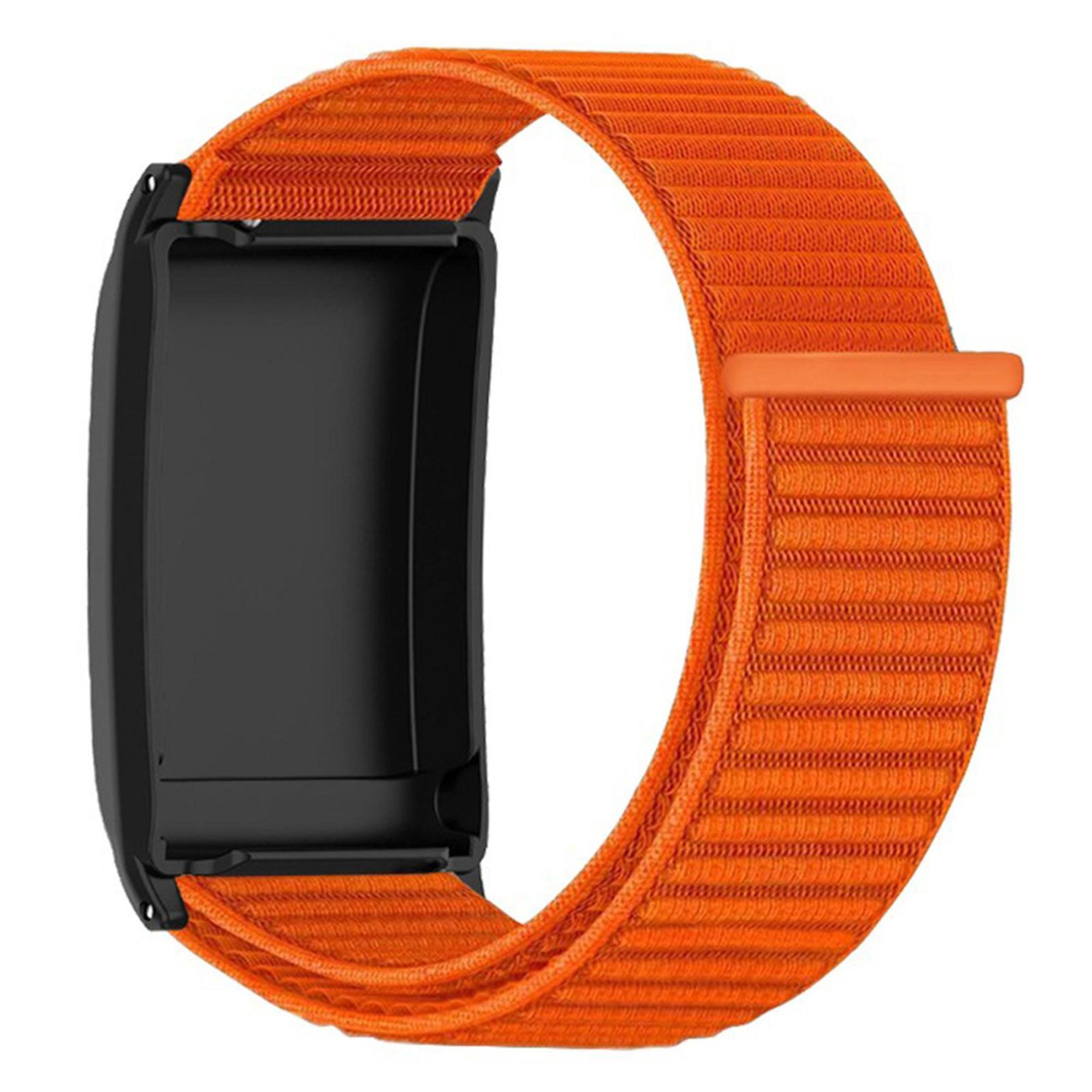 whoop 5.0 nylon watch band adjustable hook and loop replacement strap