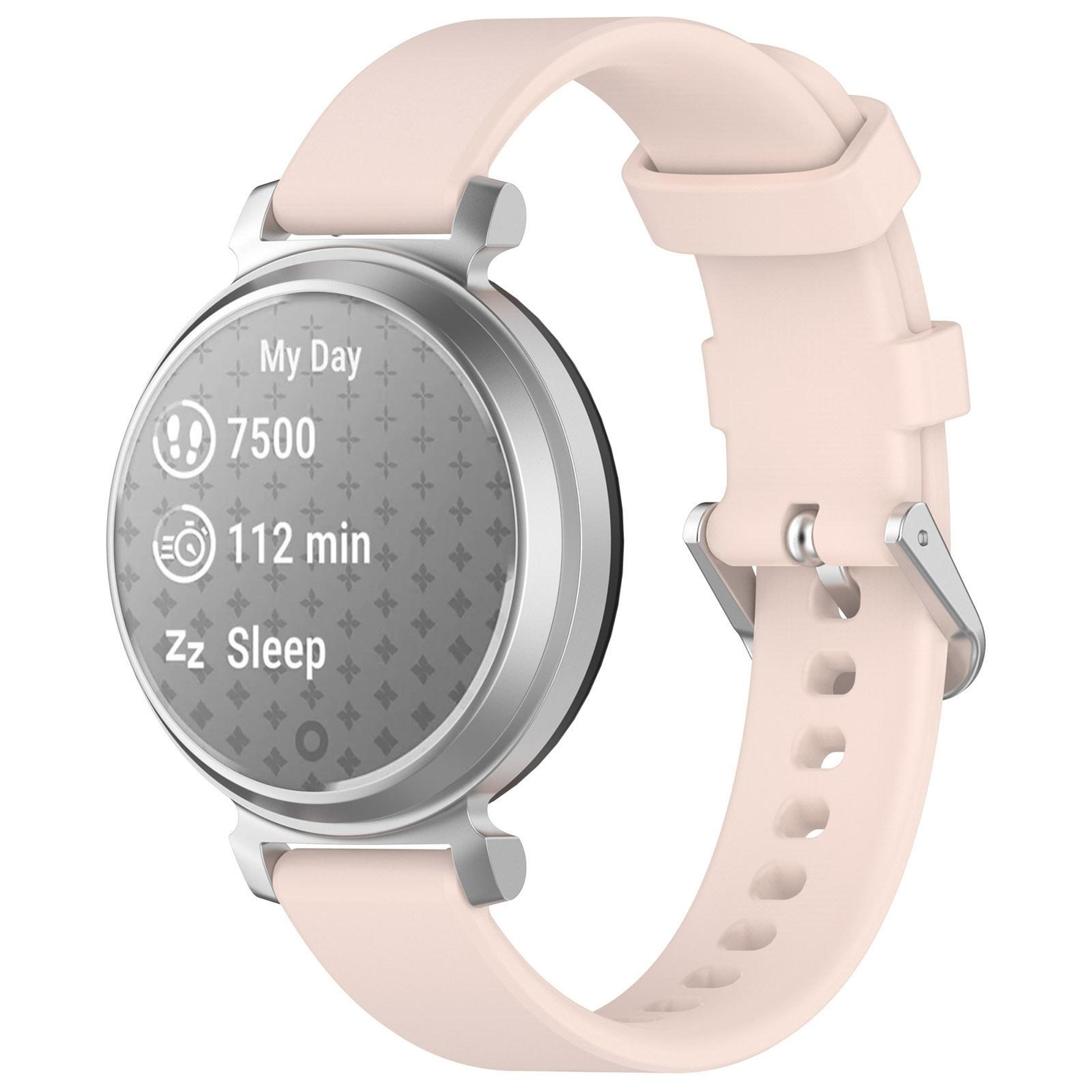 for garmin lily 2 active silicone watch band quick release adjustable replacement strap