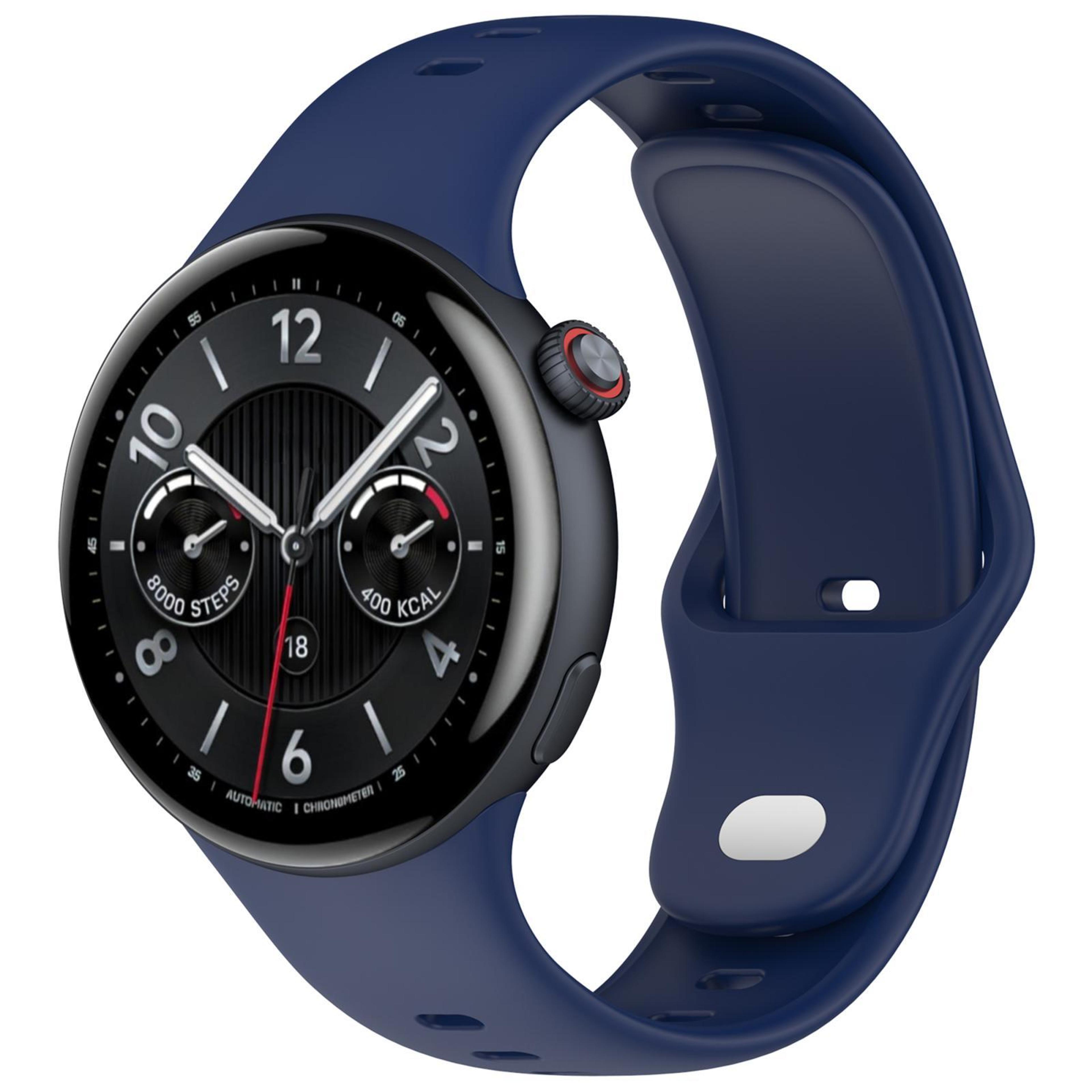 vivo watch 5 silicone watch band soft adjustable reverse buckle replacement strap