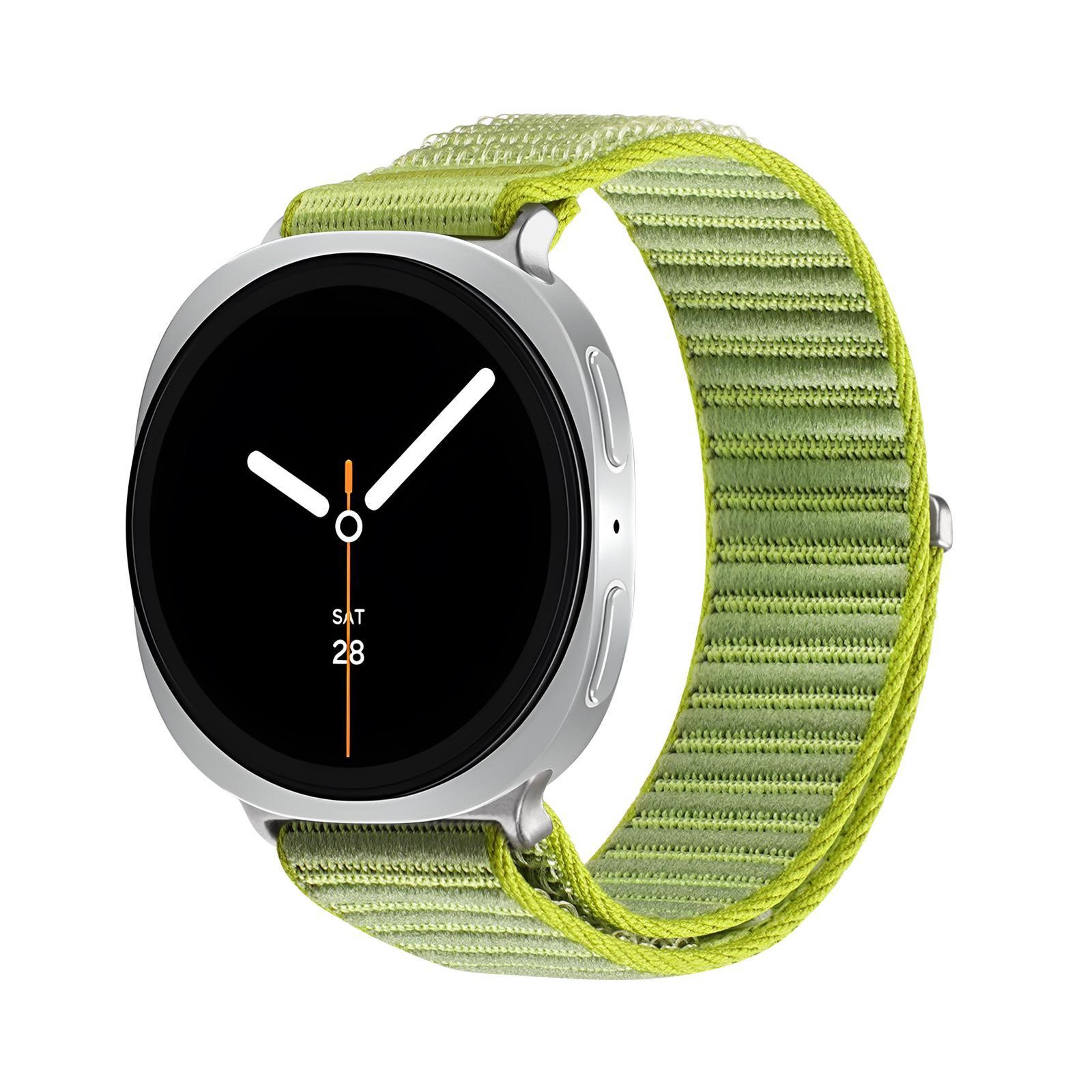 dux ducis ye series samsung galaxy watch 8 band breathable nylon watch strap for watch8 classic