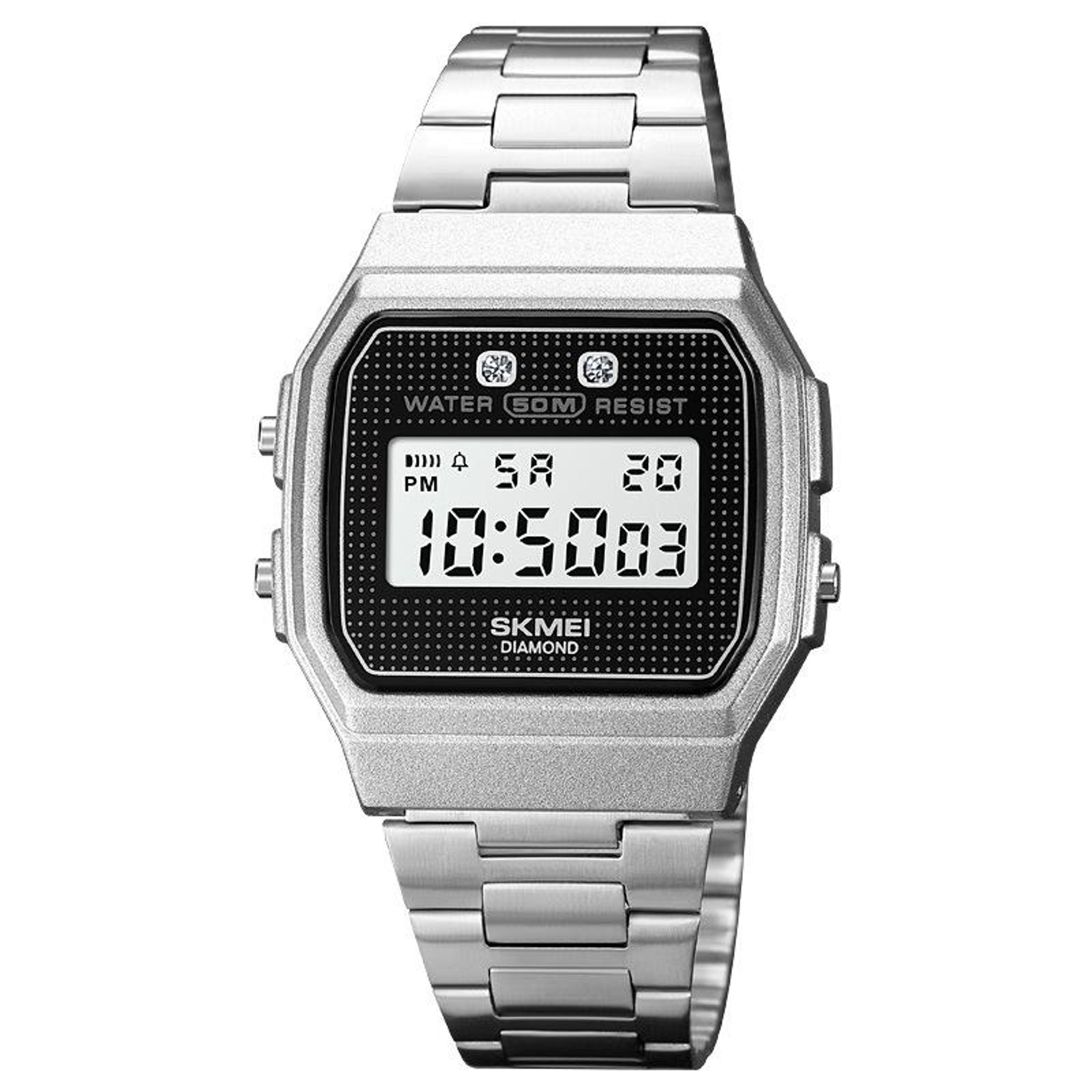 skmei 1952 digital watch 50m waterproof sports watch led electronic wristwatch with alarm and stopwatch