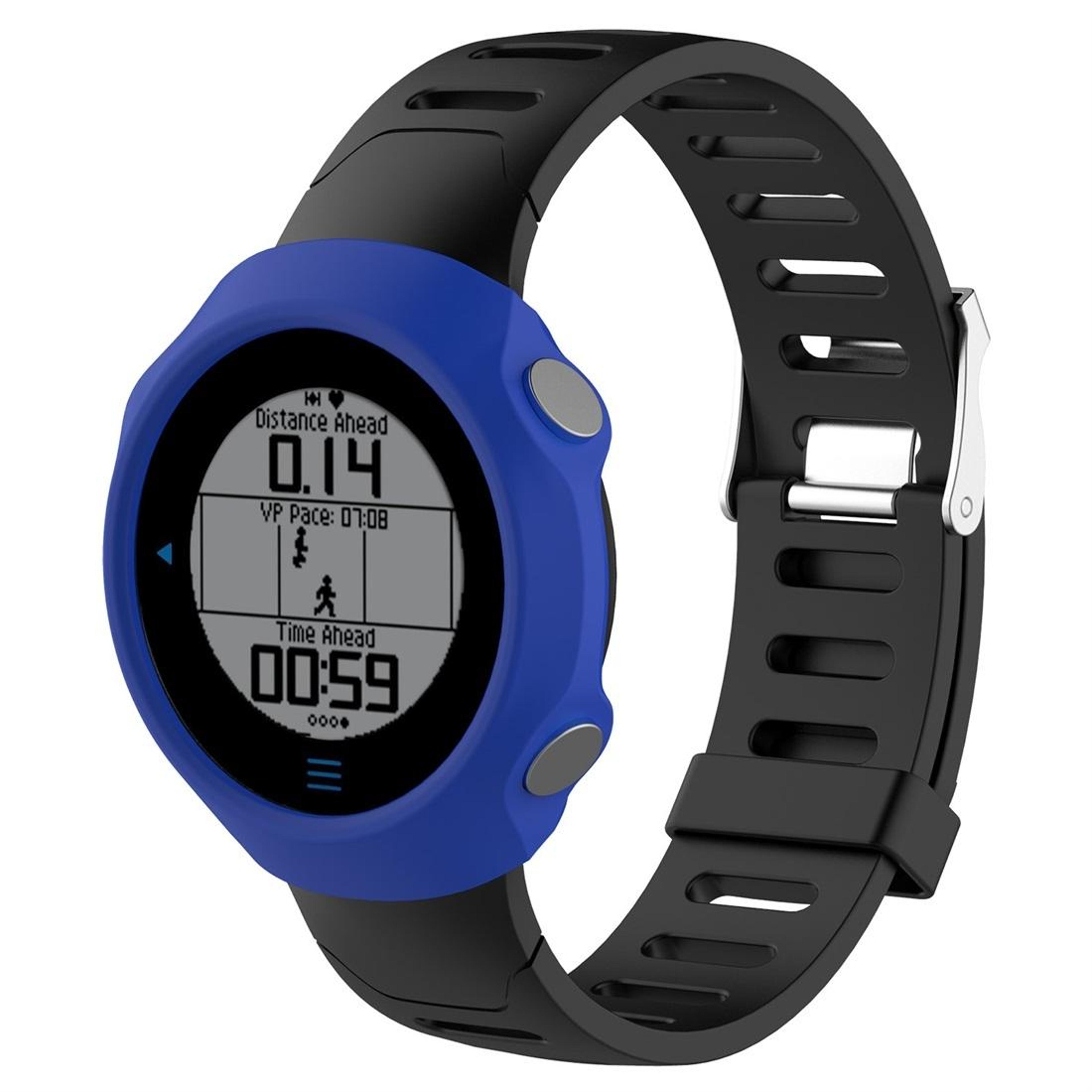 garmin forerunner 610 silicone protective case soft watch cover shock resistant bumper