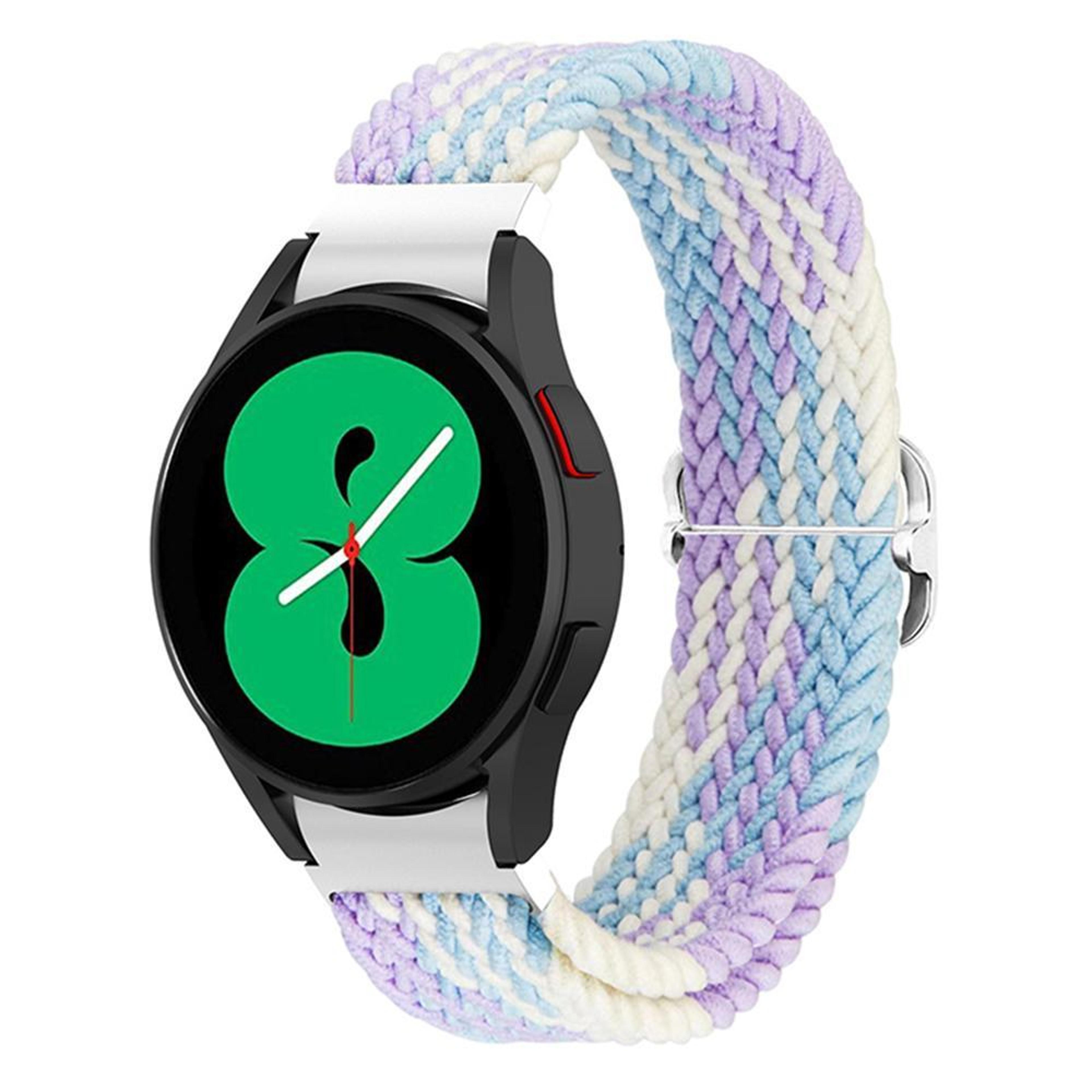 kalebol braided samsung galaxy watch band nylon adjustable strap for galaxy watch 7 6 5 4