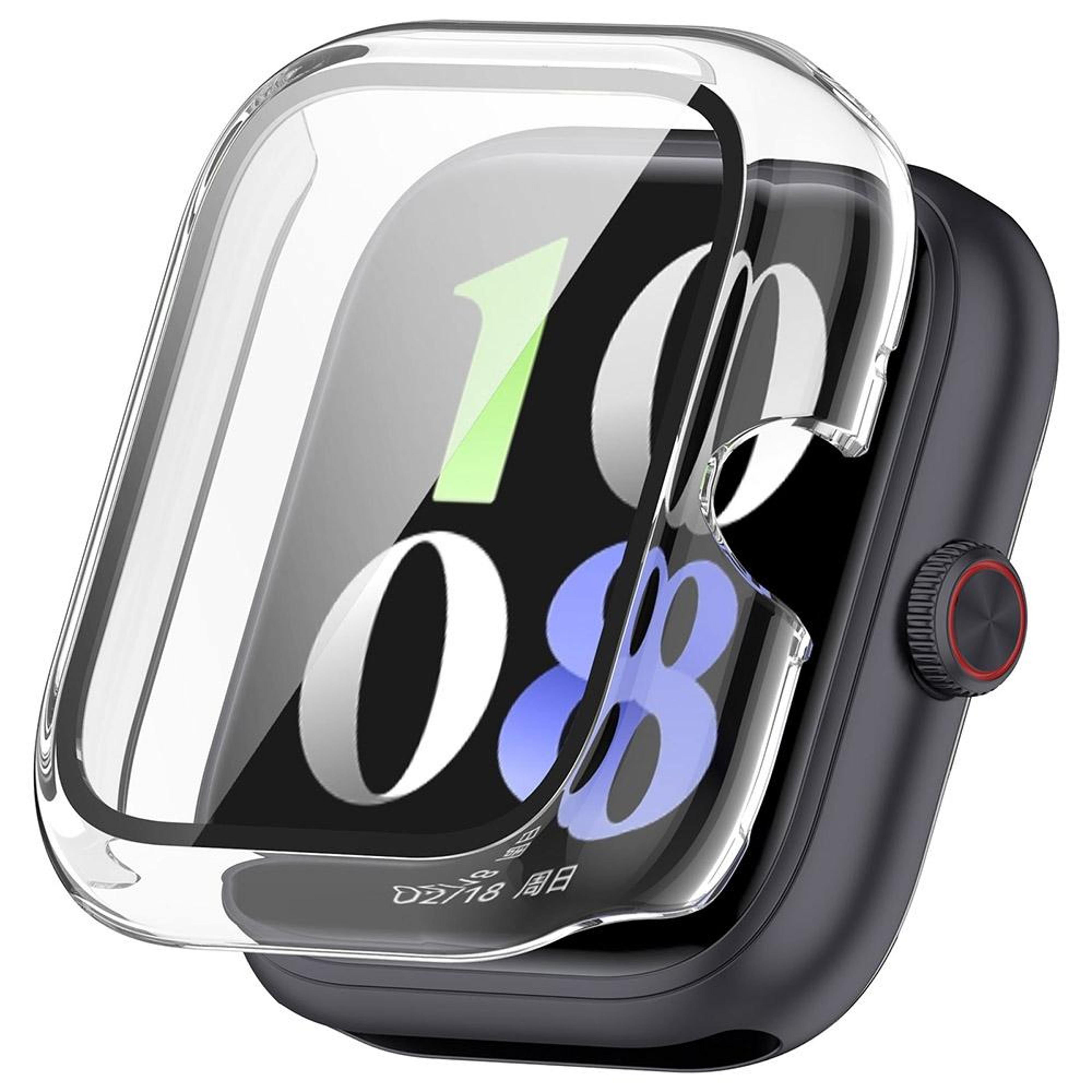 vivo watch gt protective case with tempered glass screen protector full coverage pc cover