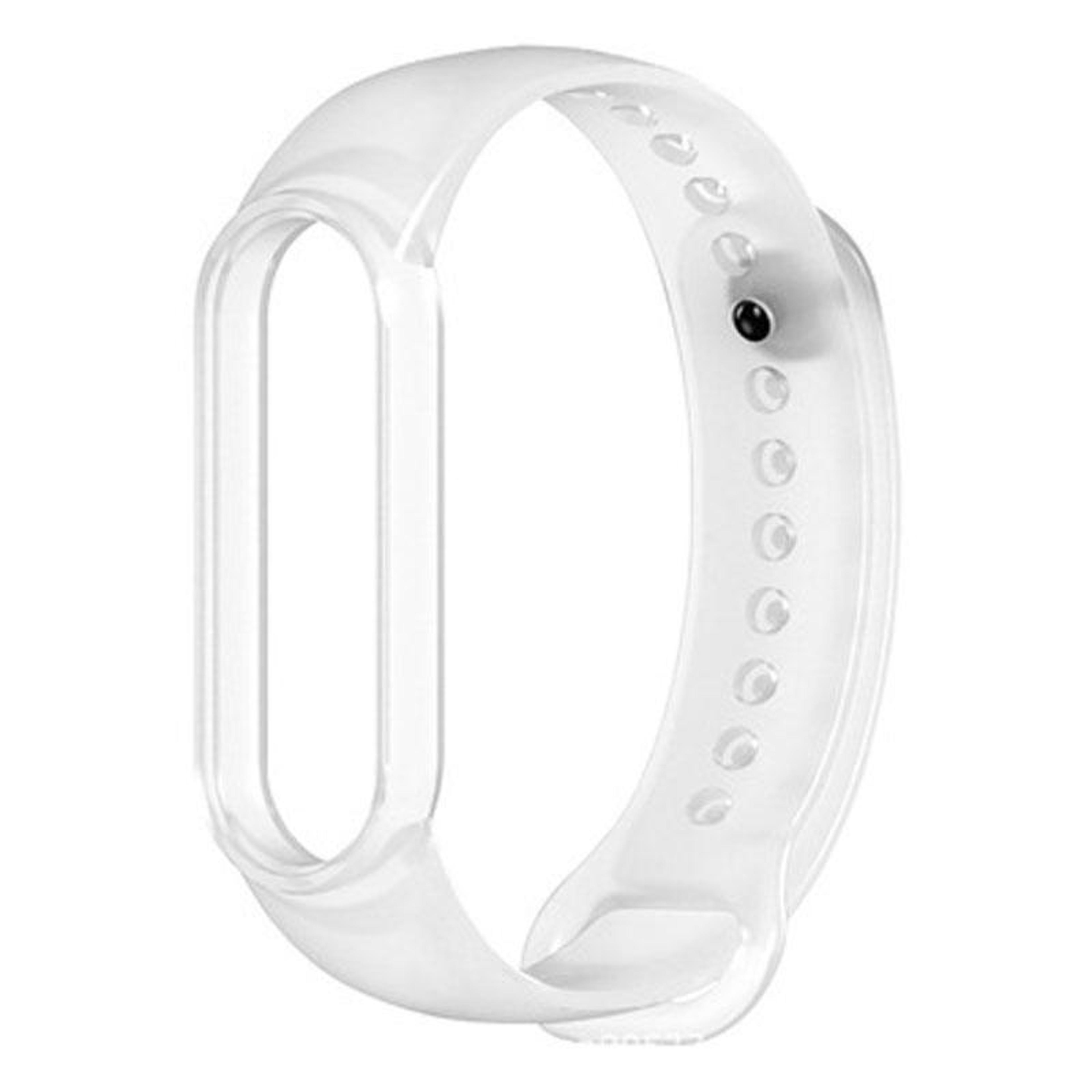 xiaomi mi band 6 silicone watch band translucent adjustable replacement strap