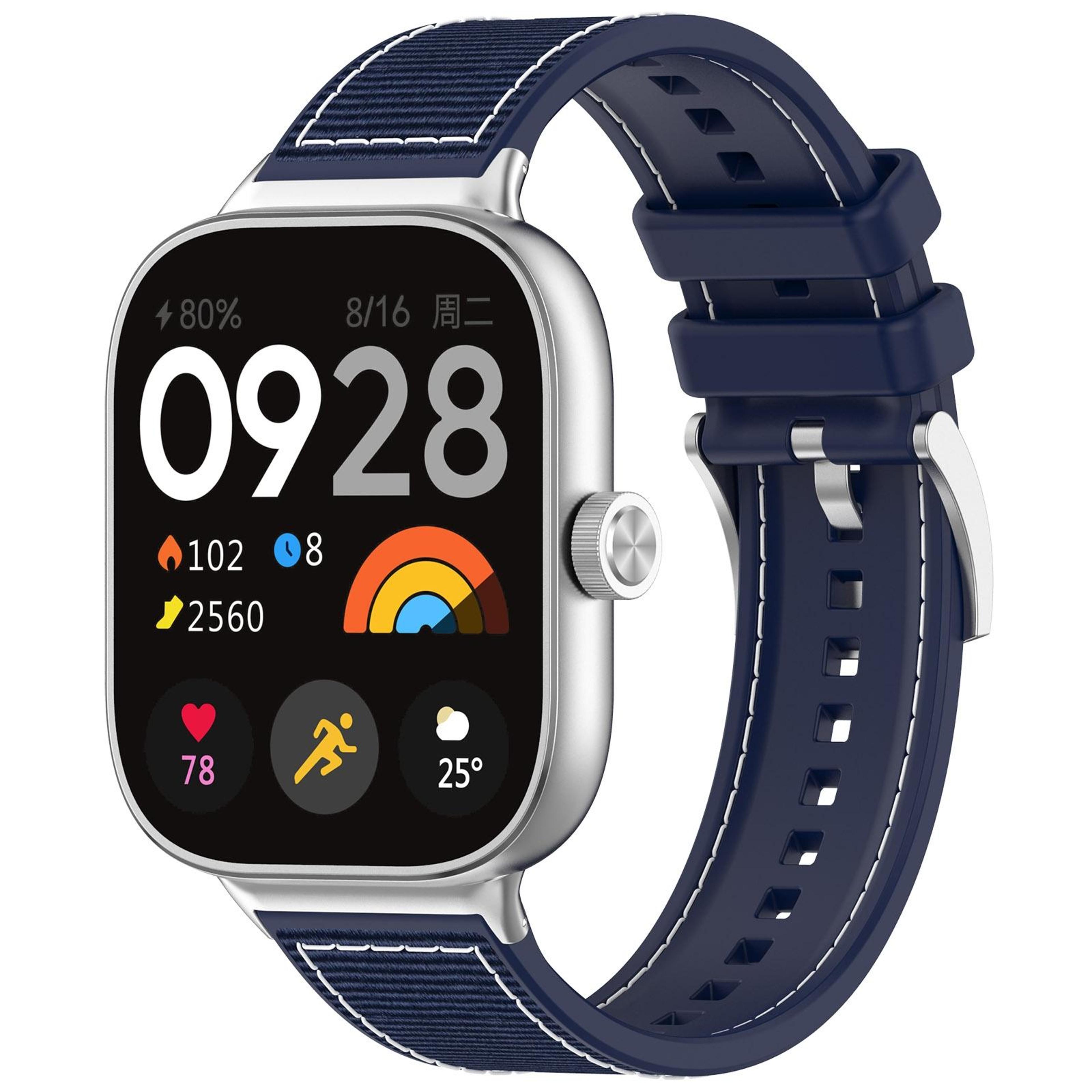 xiaomi band 10 pro hybrid nylon watch band breathable silicone watch strap for redmi watch 6 5 4