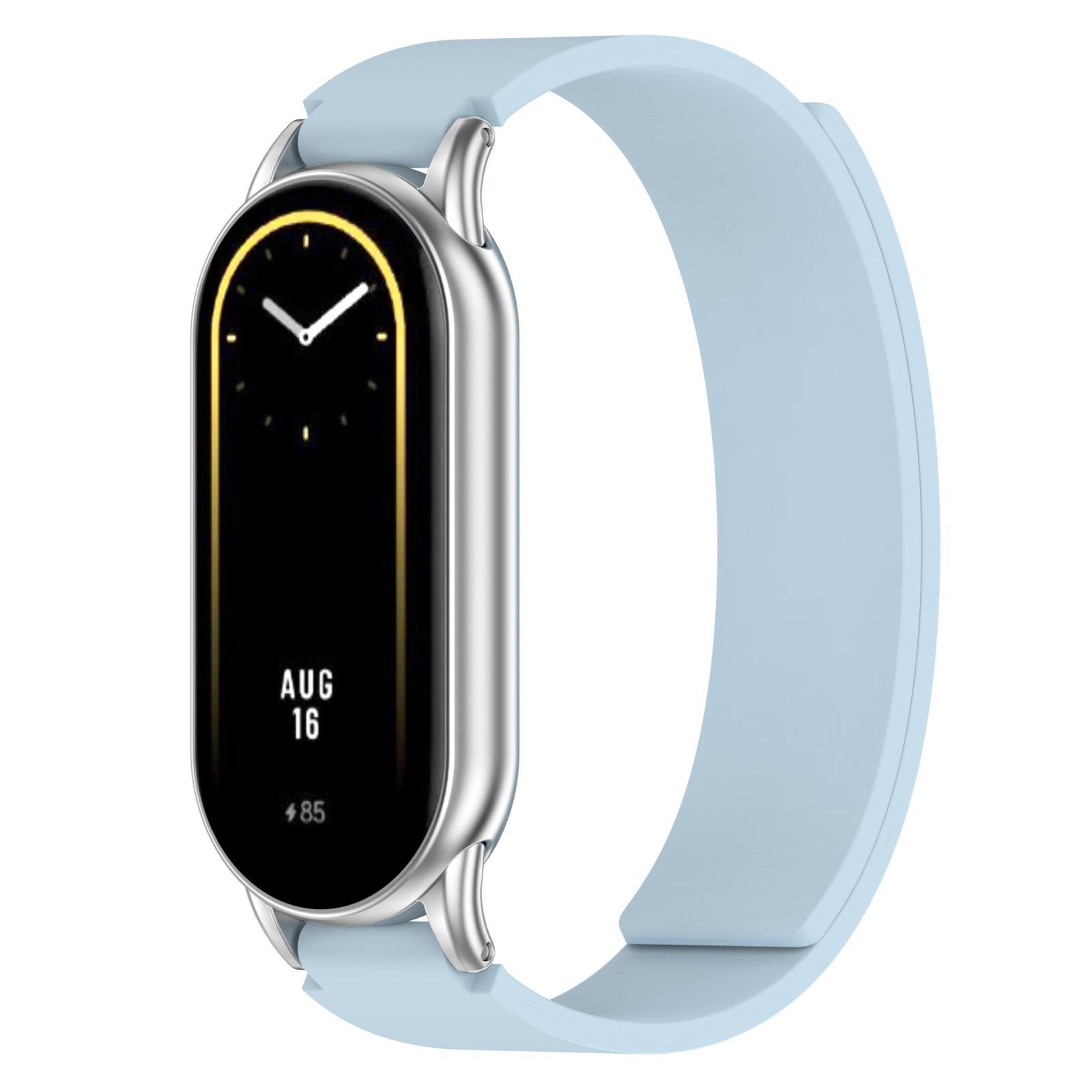 xiaomi smart band 10 9 8 magnetic watch band soft silicone watch band replacement strap