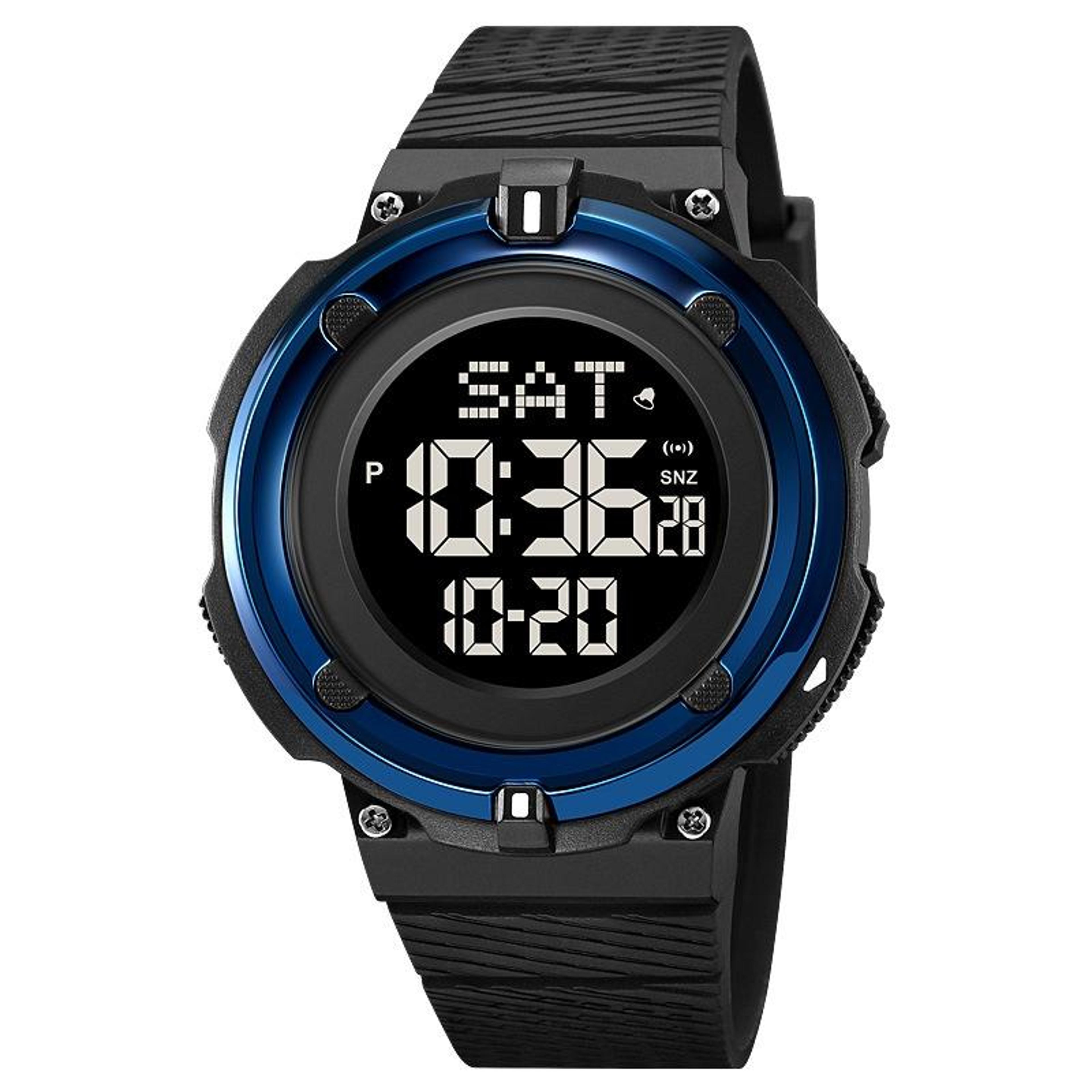 skmei 2010 digital sports watch 50m waterproof luminous mens wrist watch