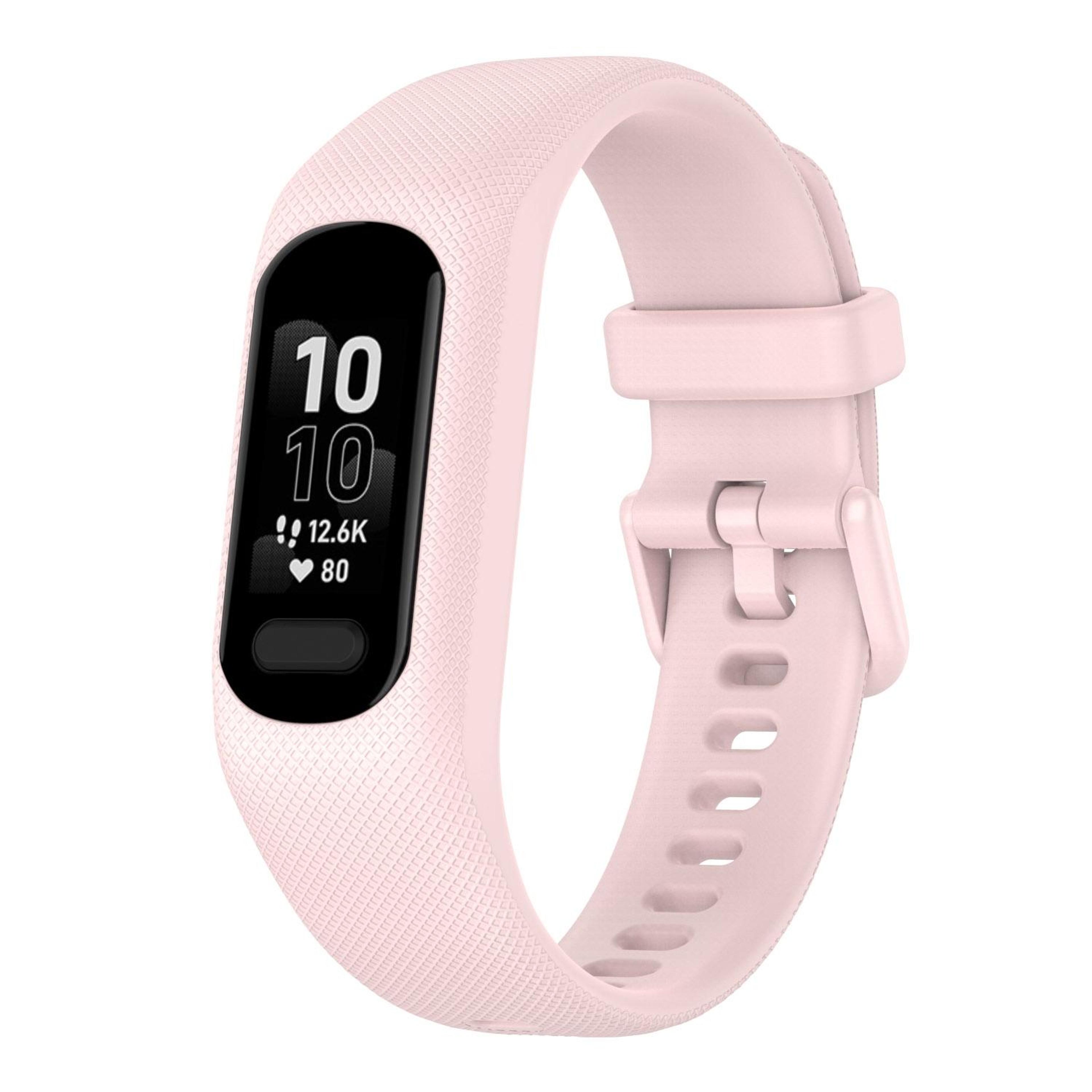 garmin vivosmart 5 silicone watch band soft adjustable replacement strap
