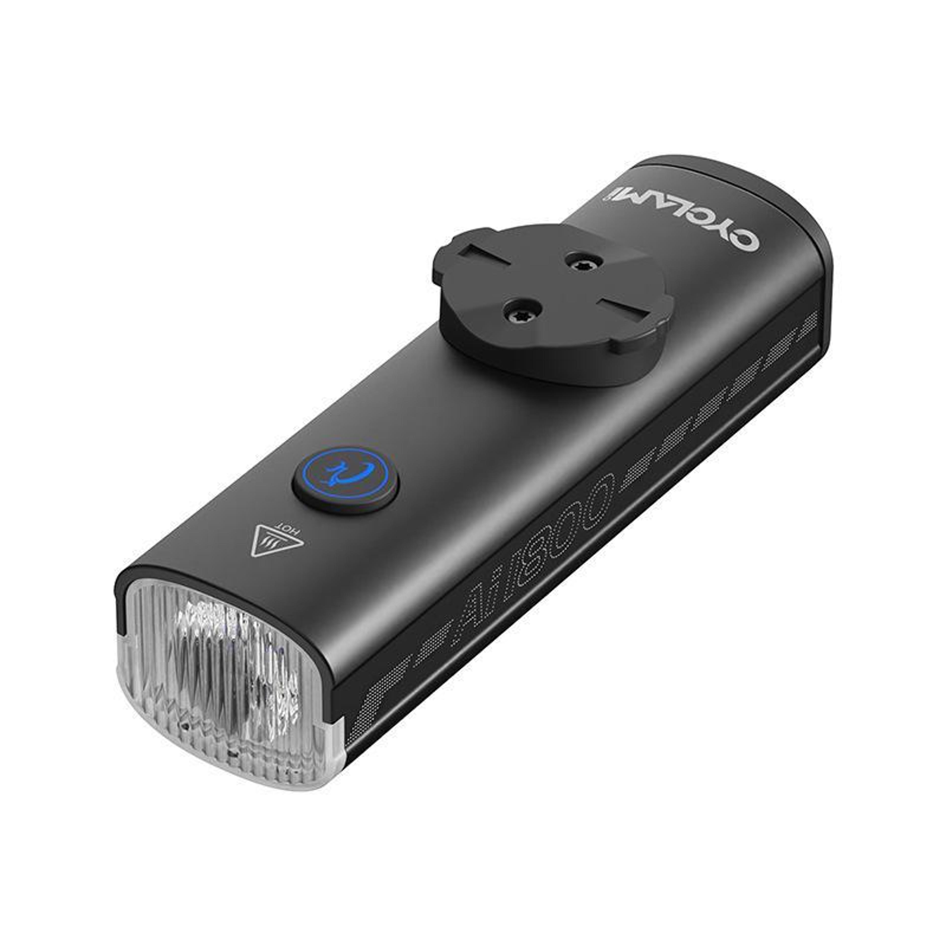 cyclami ai1800 bike headlight 1800 lumen usb c rechargeable waterproof bicycle light