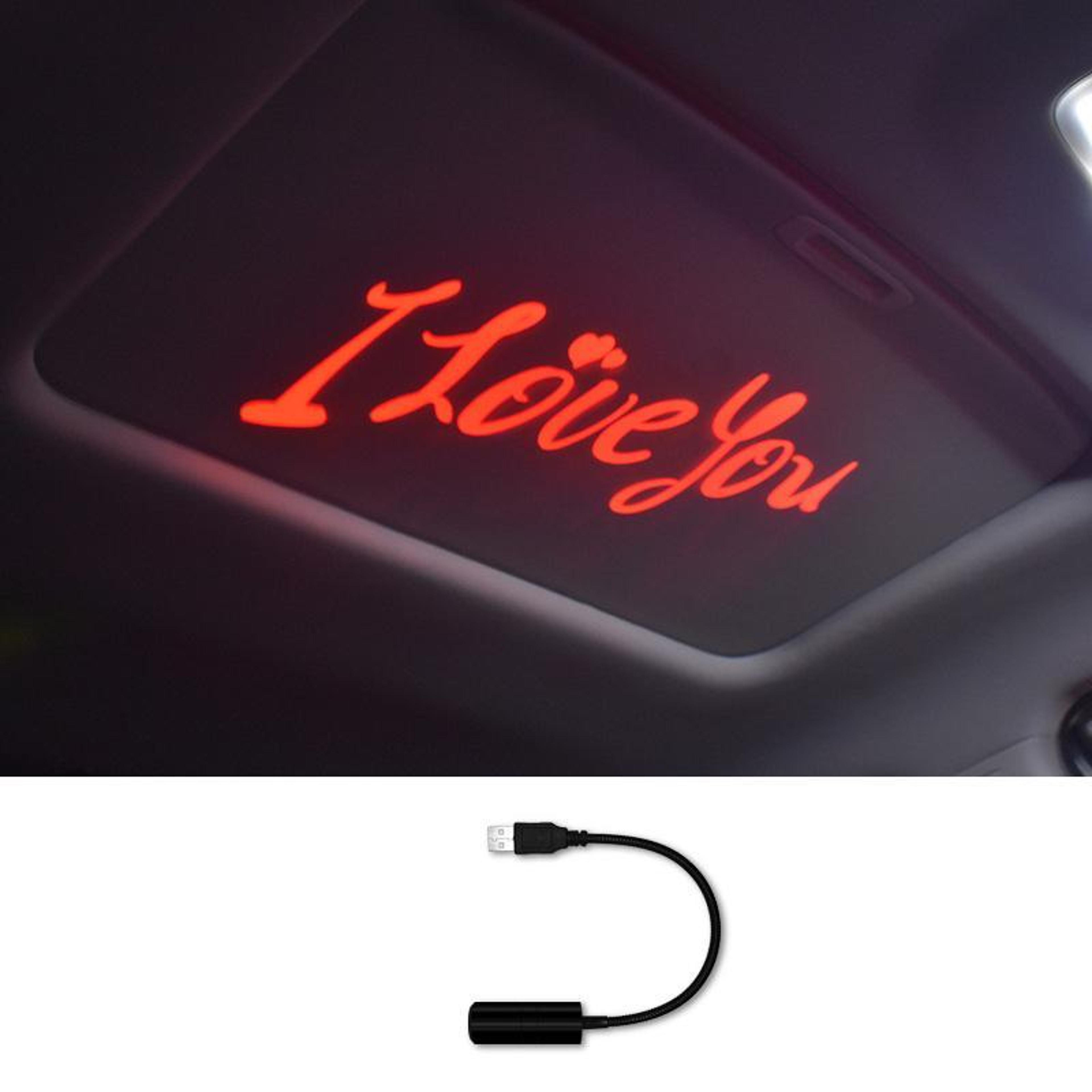 g301 usb car ambient light flexible car interior projection light led star projector