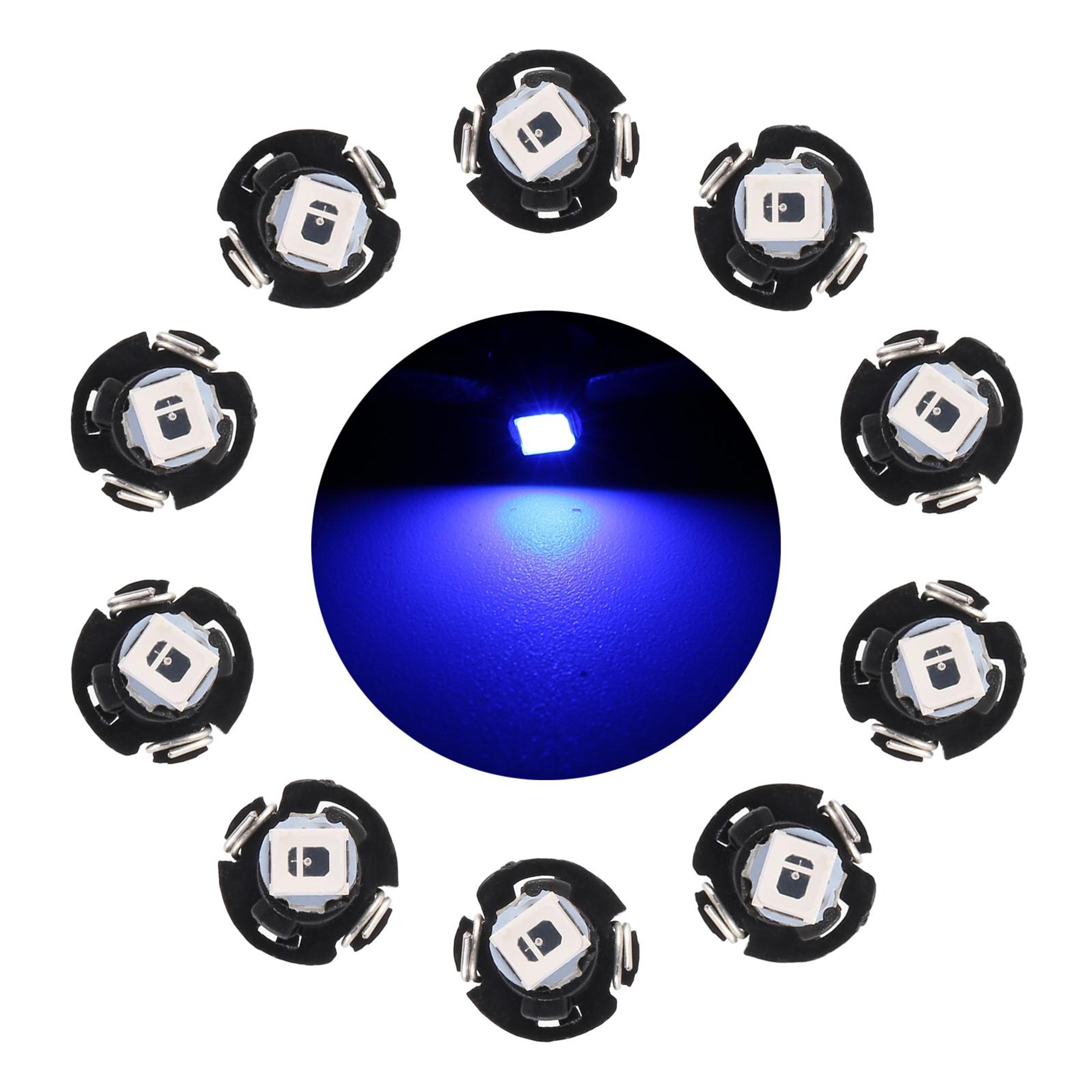 t3 led dashboard bulbs 0.5w instrument panel light plug and play indicator lamp set