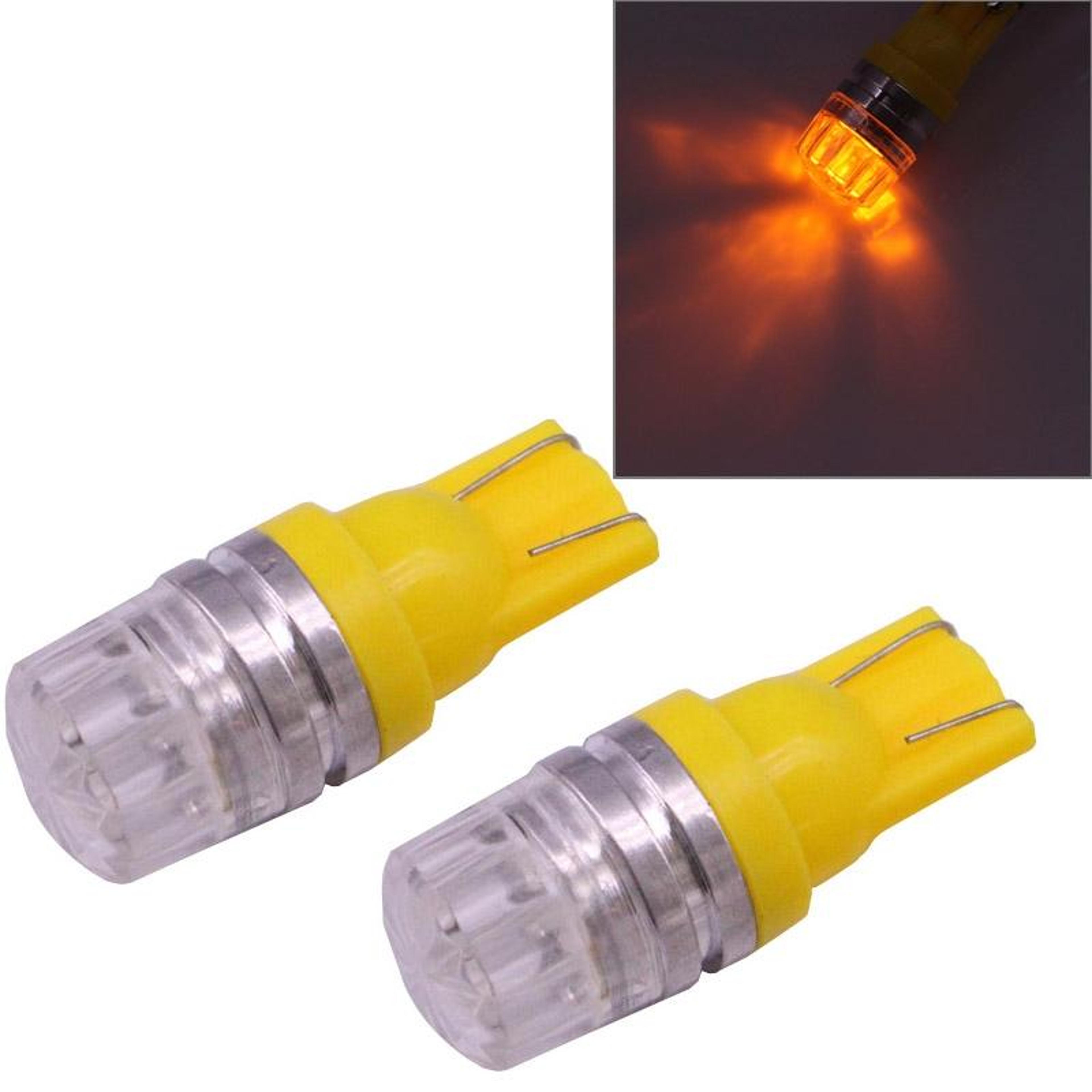 t10 led brake light bulbs yellow cob car led bulbs for turn signal parking tail lights