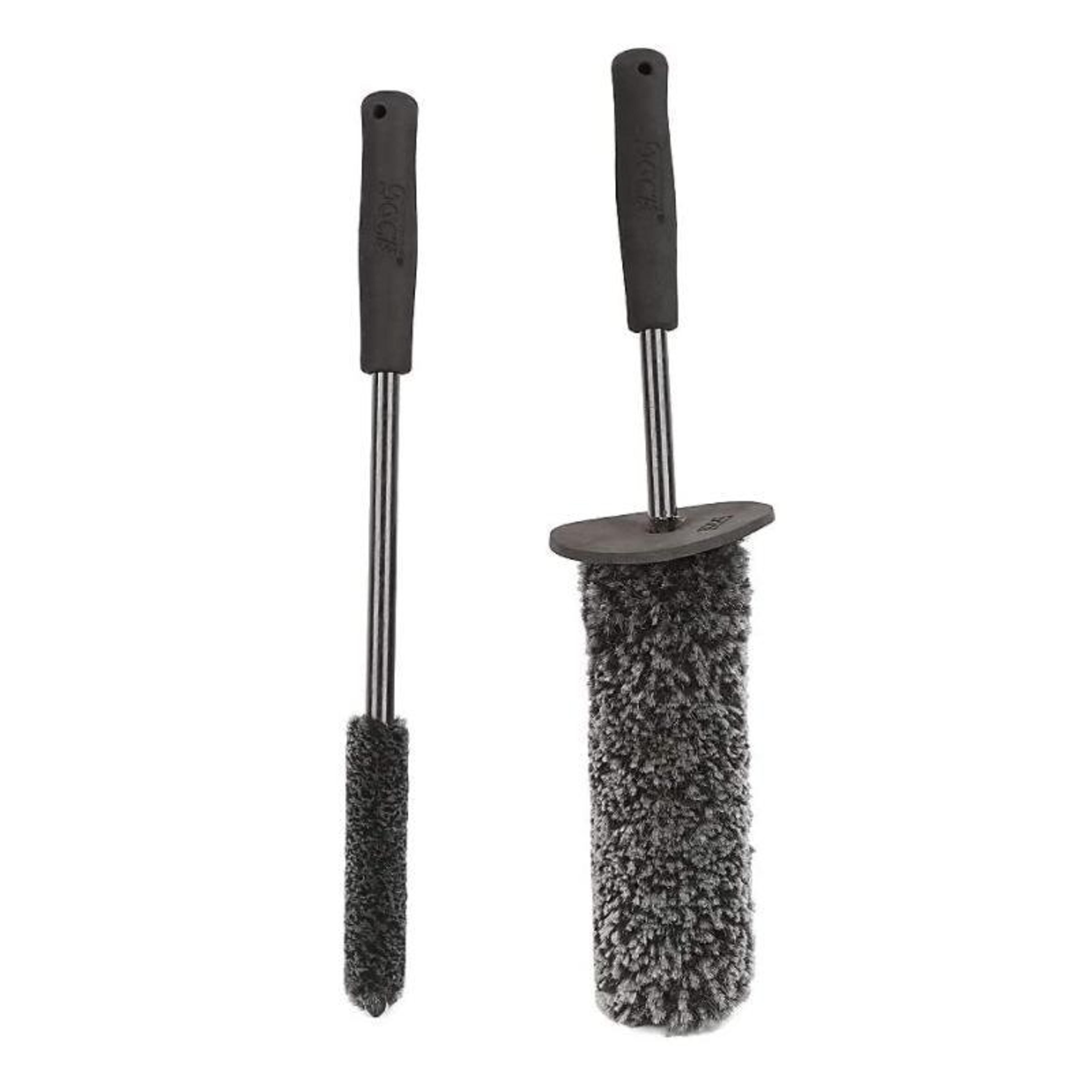 premium microfiber wheel brush flexible wheel cleaning brush for car rims tires and crevices