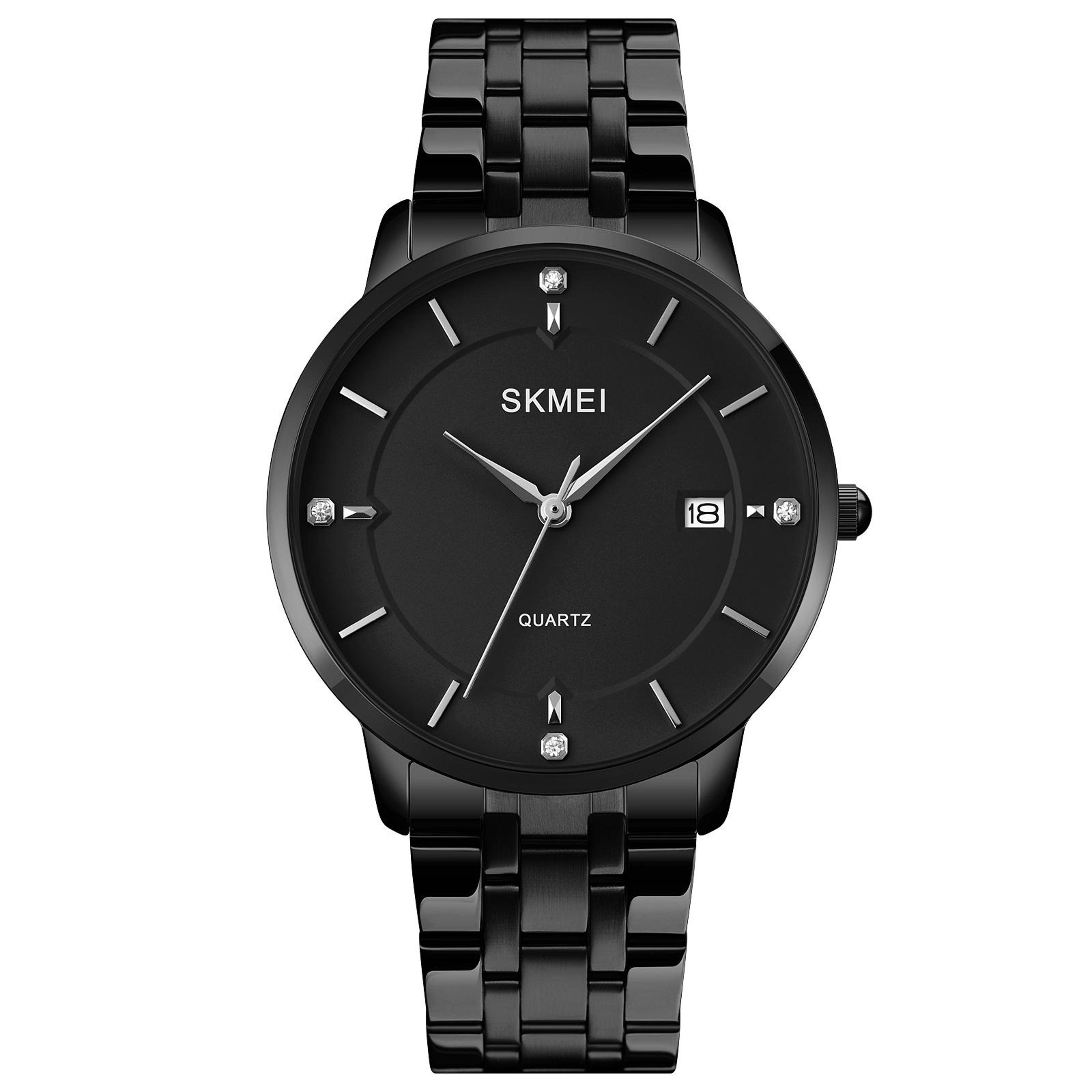skmei 1801 mens quartz watch casual calendar waterproof wristwatch