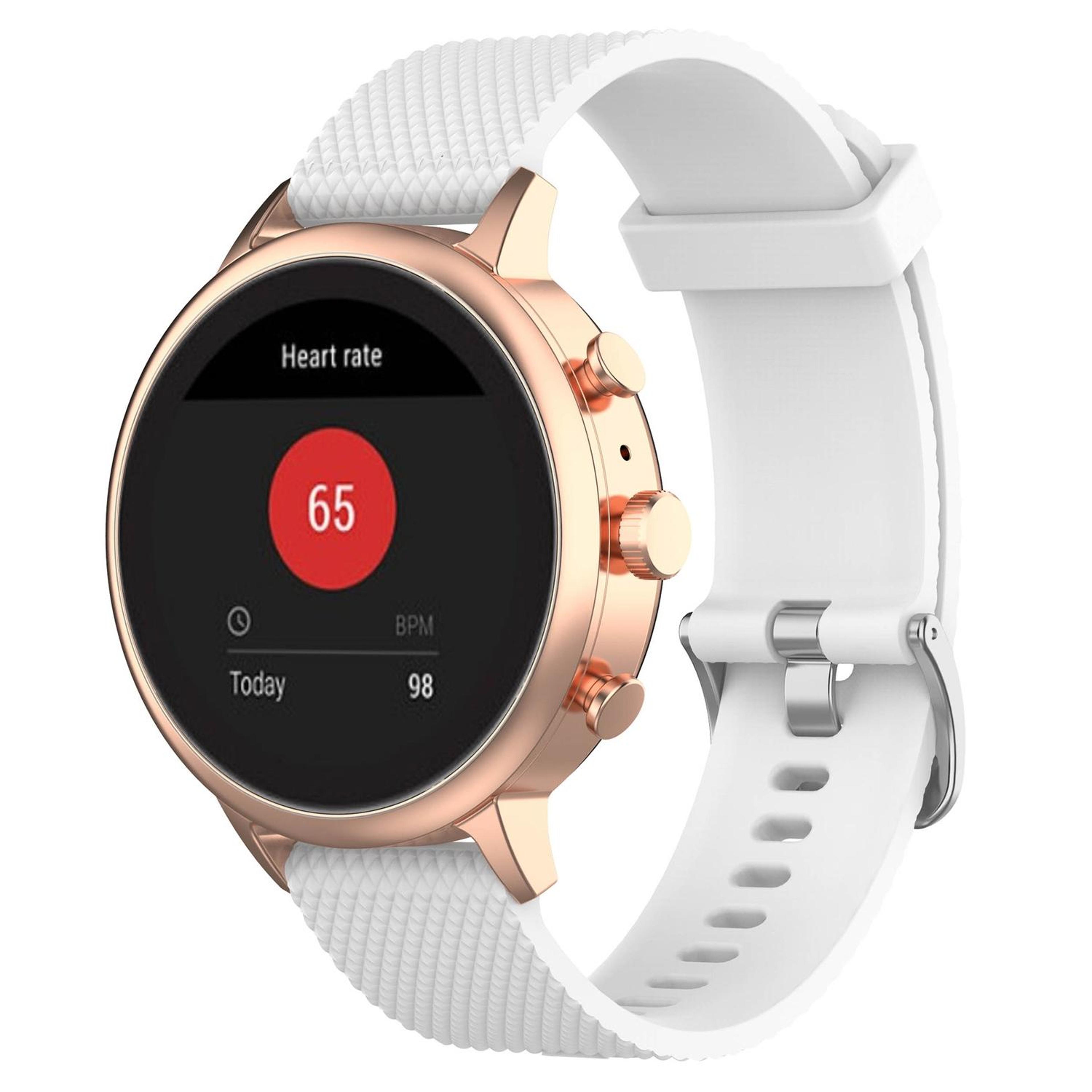 silicone fossil watch band replacement strap for fossil gen 4 venture hr female sport charter hr